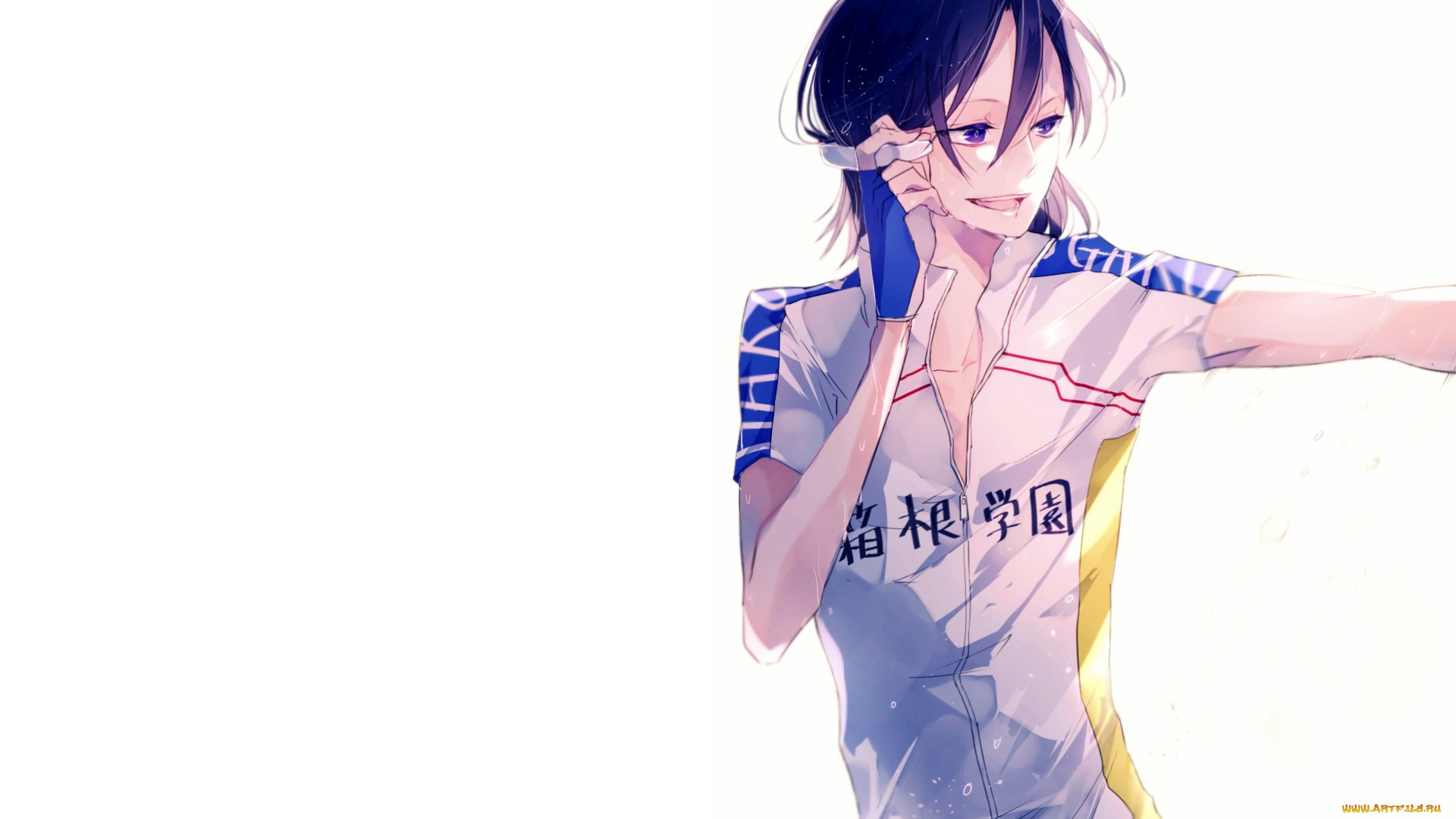 аниме, yowamushi, pedal, парень