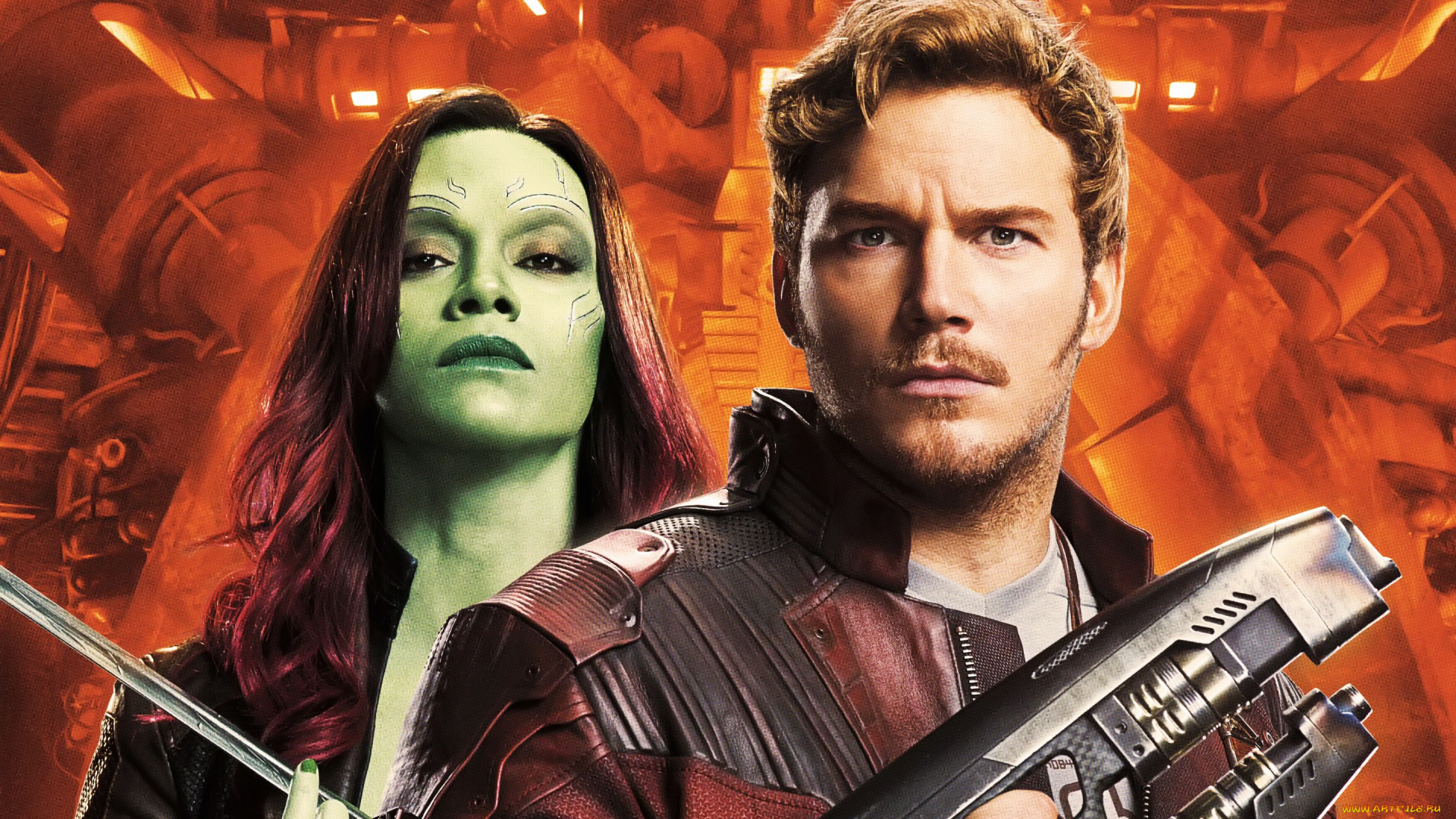 кино, фильмы, guardians, of, the, galaxy, vol, , 2, gamora, movie, star, lord