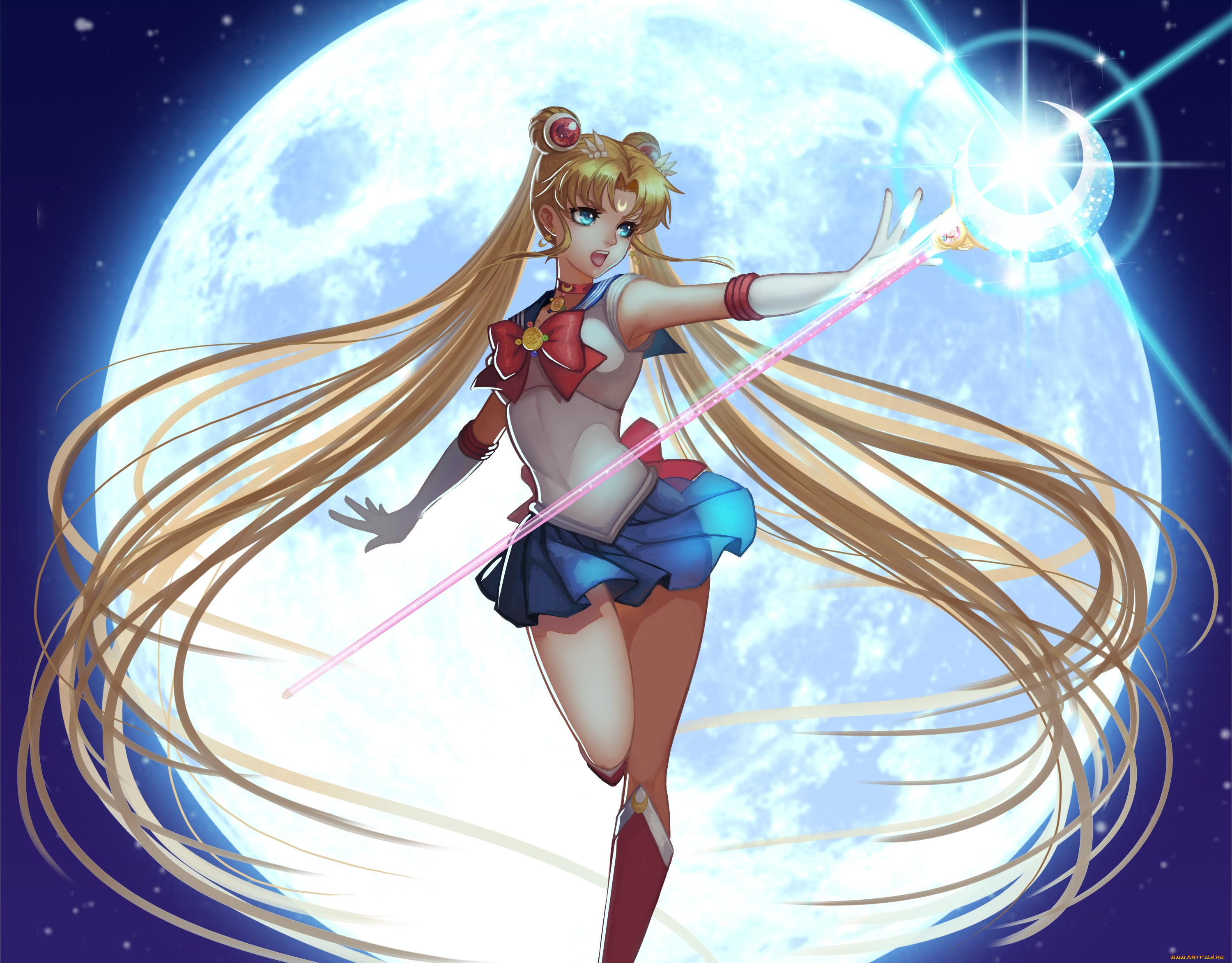 аниме, sailor, moon, девушка