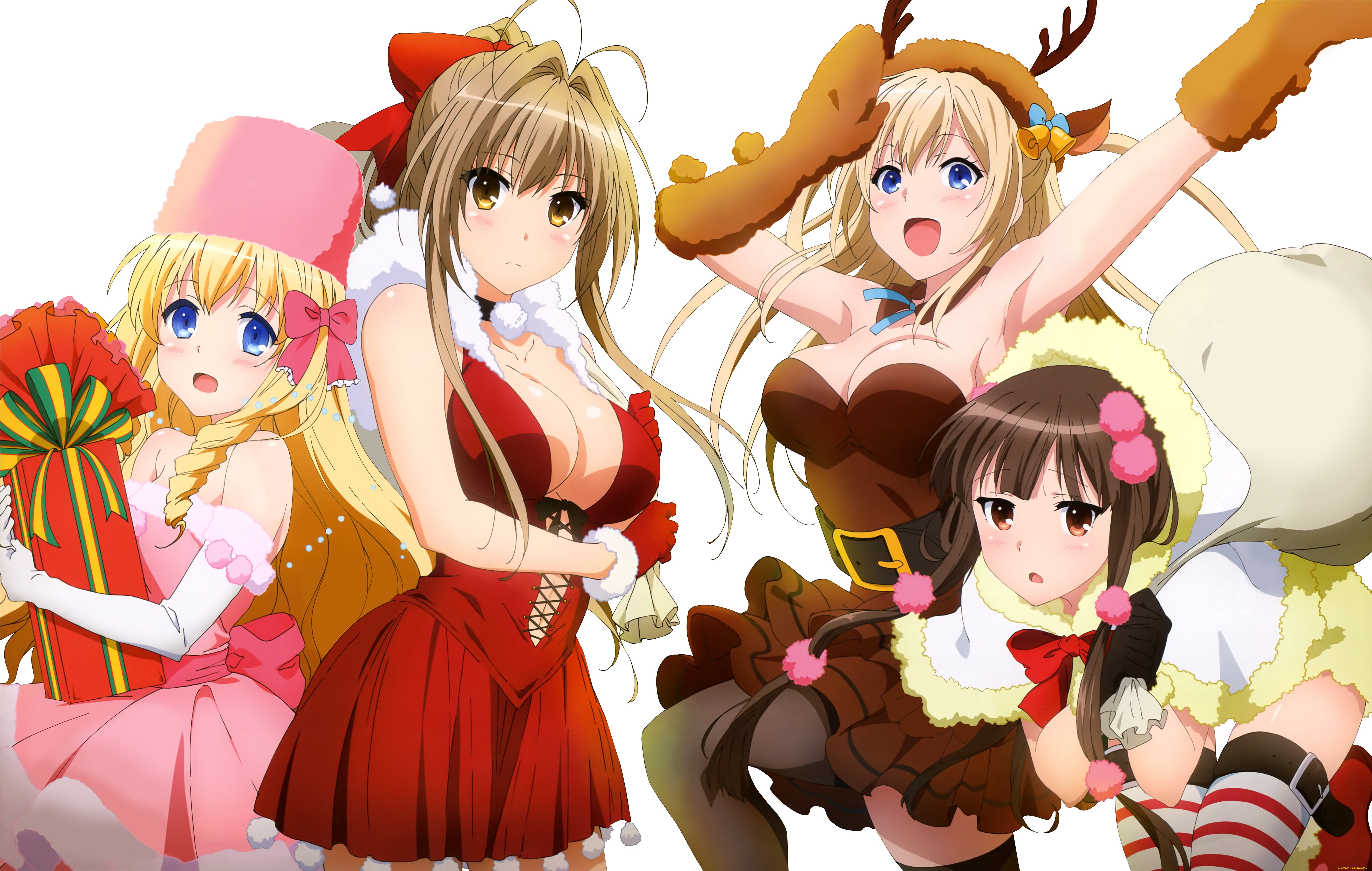 аниме, amagi, brilliant, park, девушки