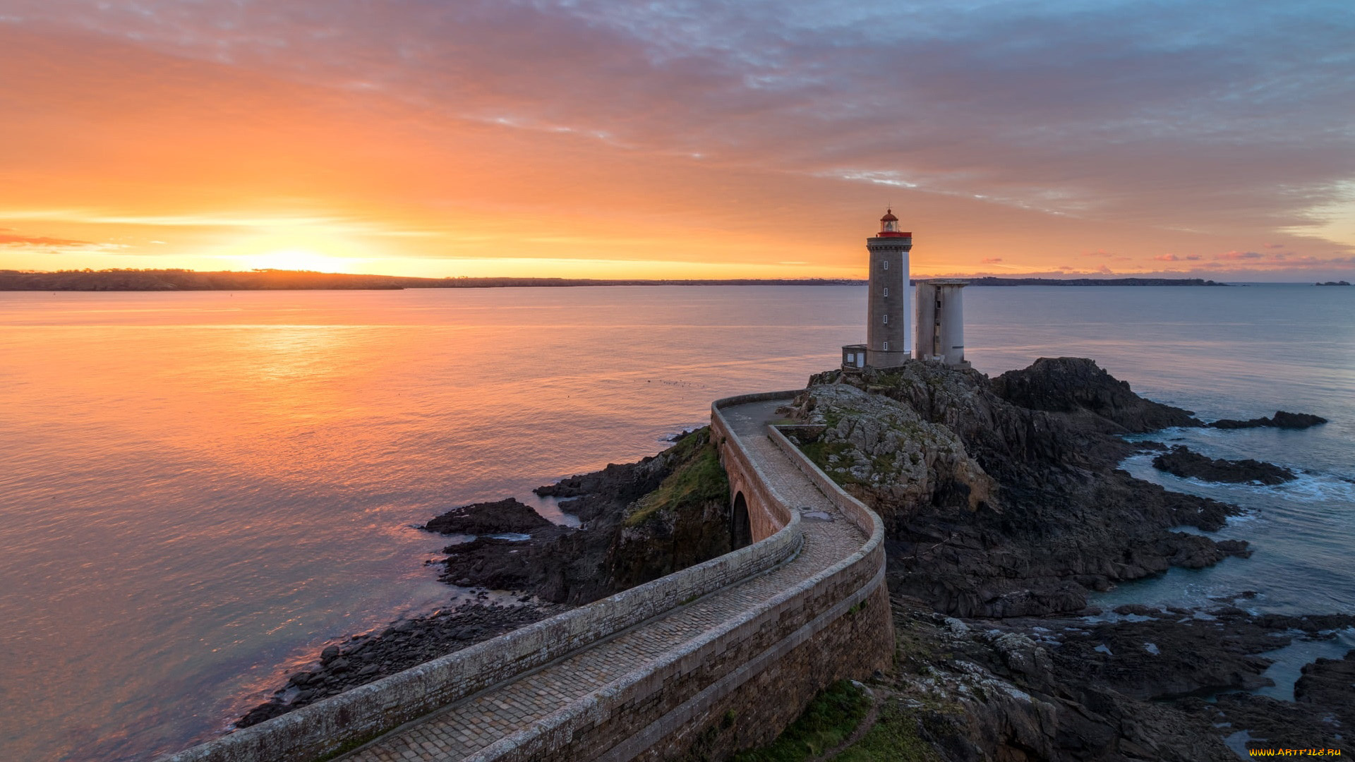 phare, du, petit, minou, france, природа, маяки, phare, du, petit, minou