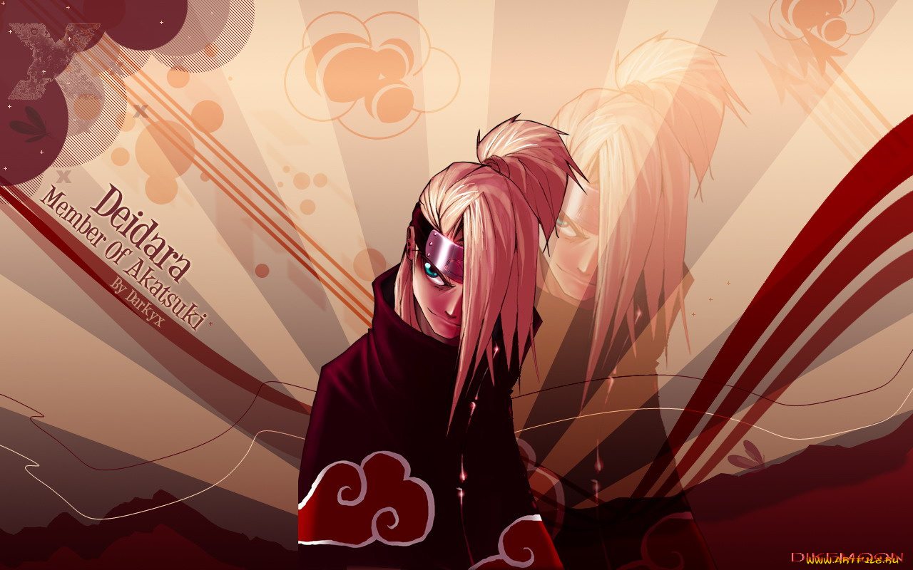 аниме, naruto, отступник, ниндзя, шиноби, akatsuki, deidara