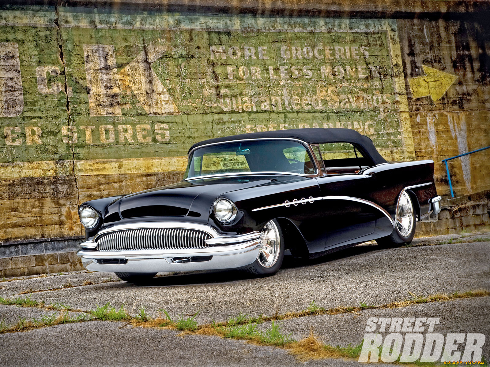 1955, buick, convertible, автомобили