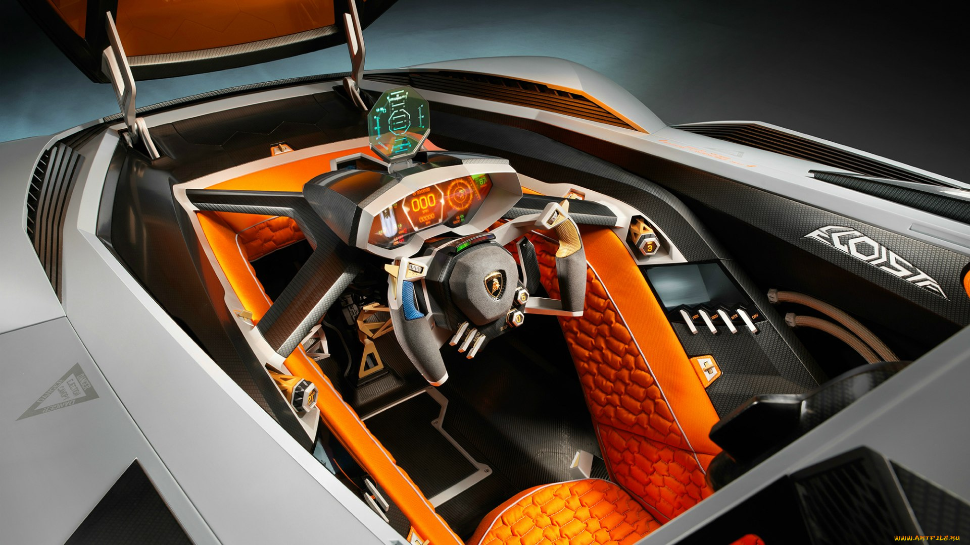 автомобили, спидометры, торпедо, суперкар, lamborghini, egoista