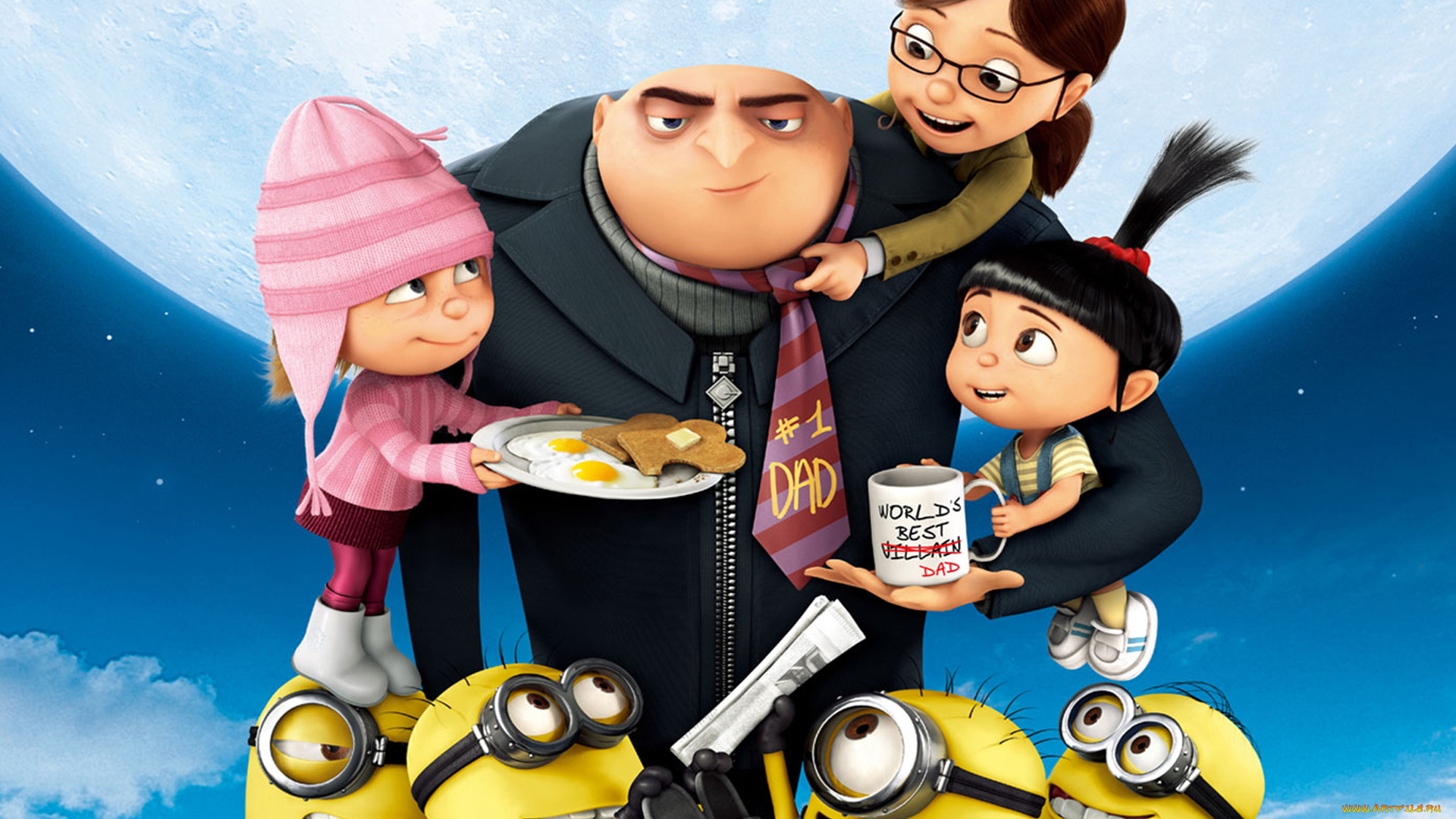 despicable, me, мультфильмы, гадкий, Я, 2