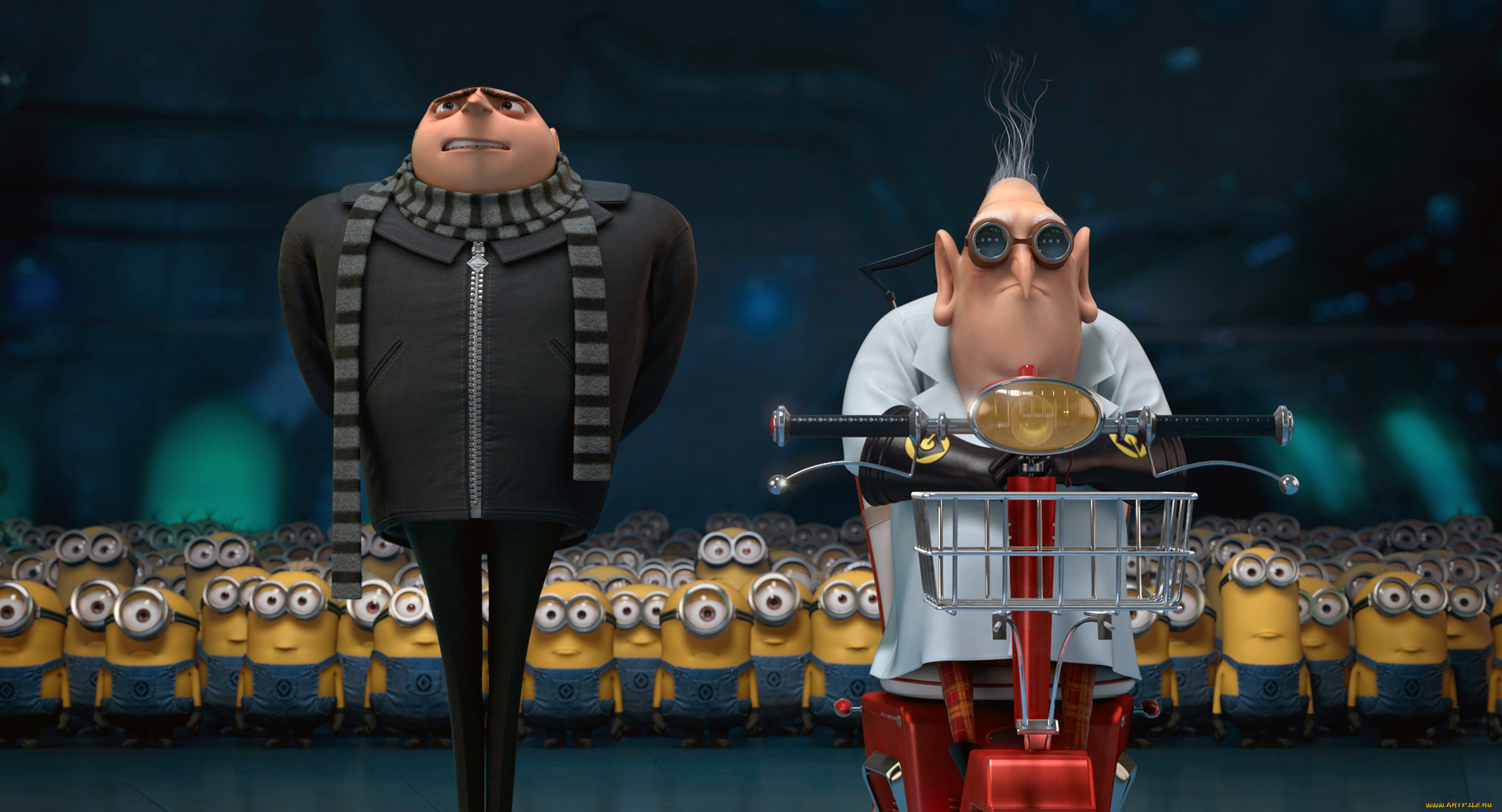 despicable, me, мультфильмы, гадкий, Я, 2