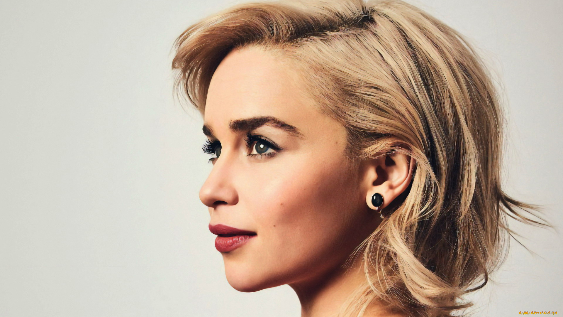 девушки, emilia, clarke, профиль