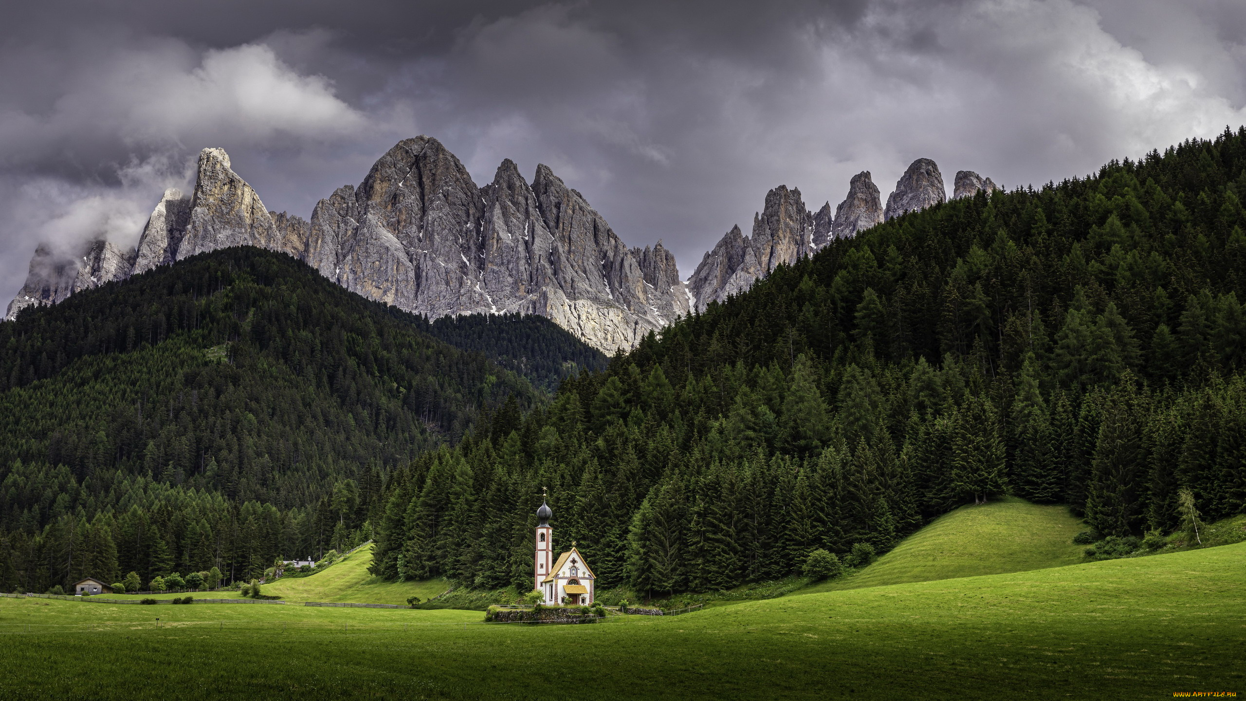 saint, john, church, val, di, funes, italy, города, -, католические, соборы, , костелы, , аббатства, saint, john, church, val, di, funes