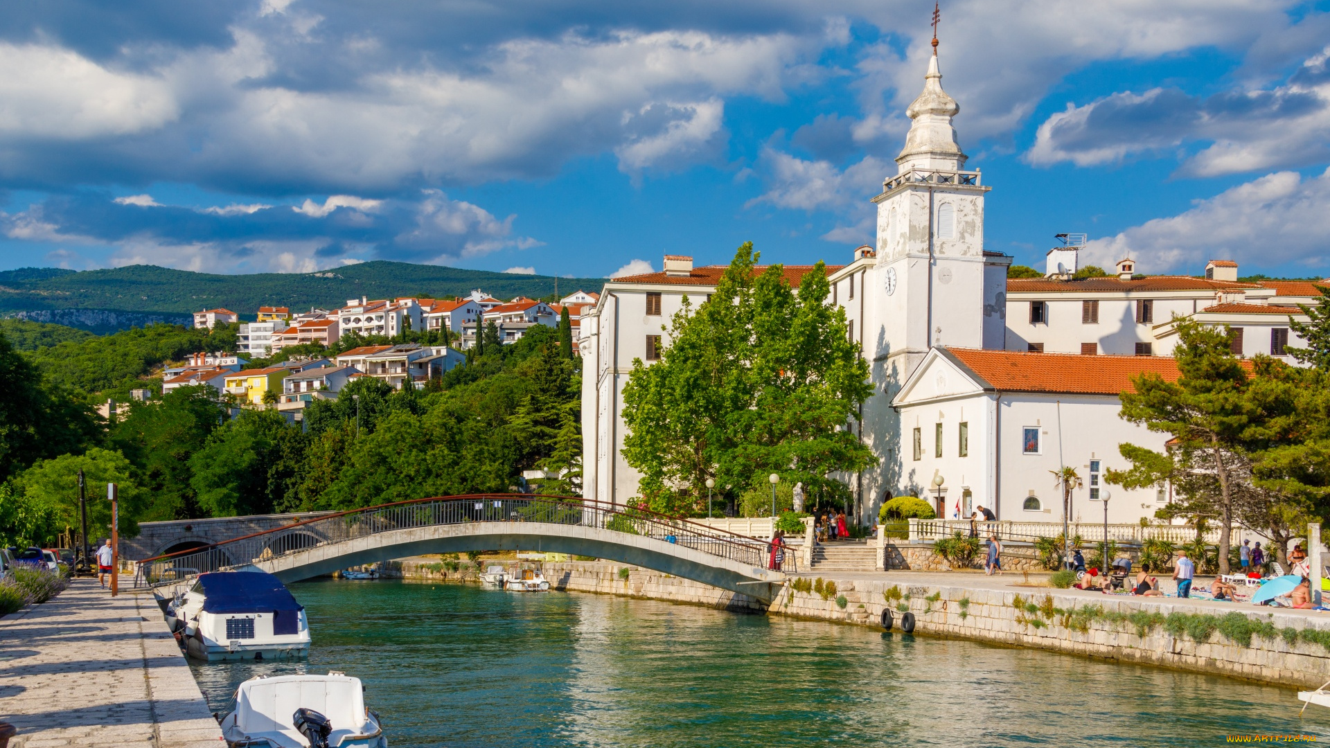 croatia, города, -, панорамы