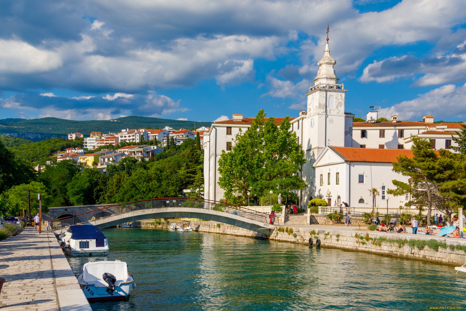 croatia, города, -, панорамы