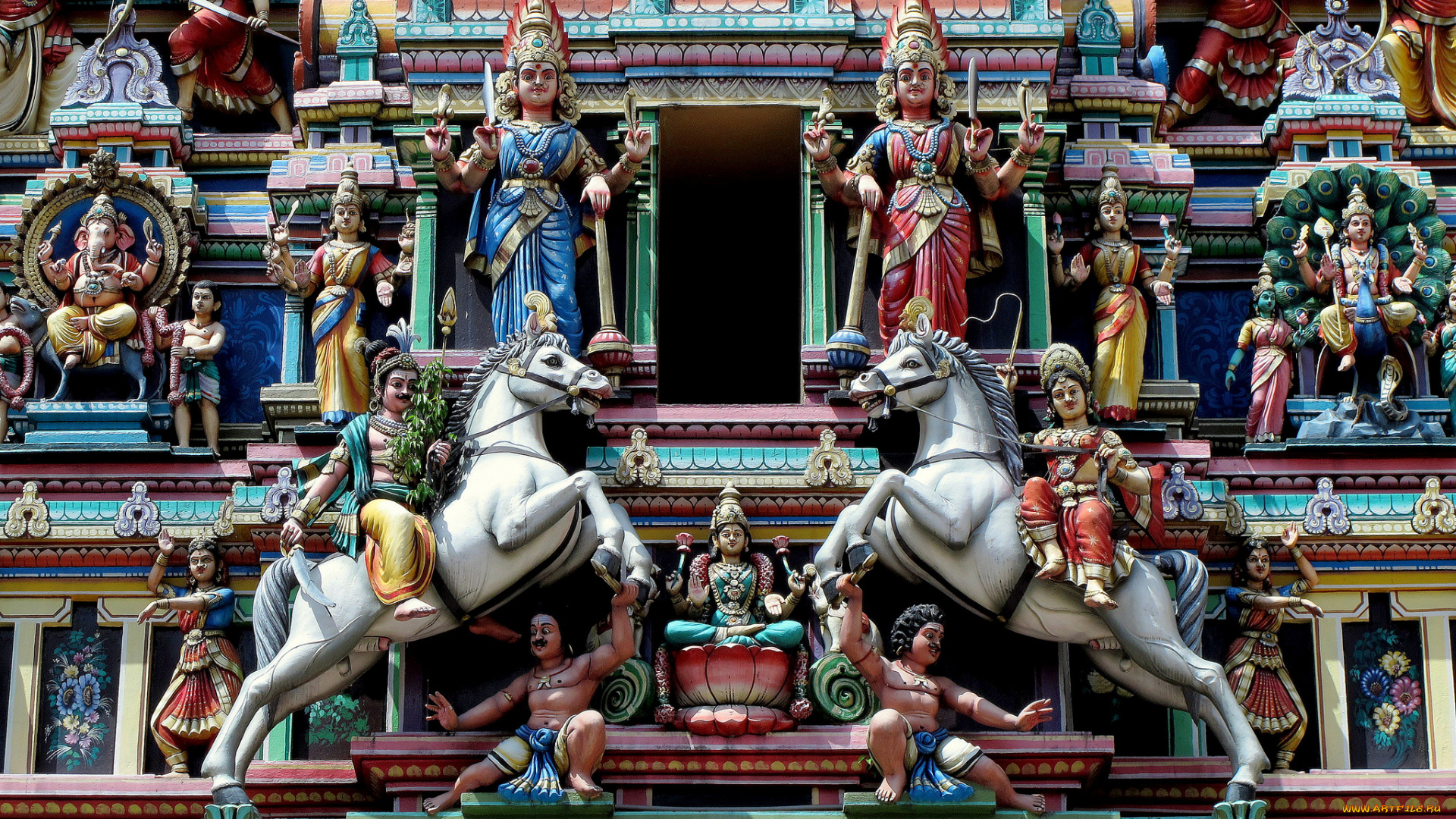 sri, mahamariamman, temple, kuala, lumpur, malaysia, разное, элементы, архитектуры, малайзия, куала-лумпур, храм, шри, махамариамман