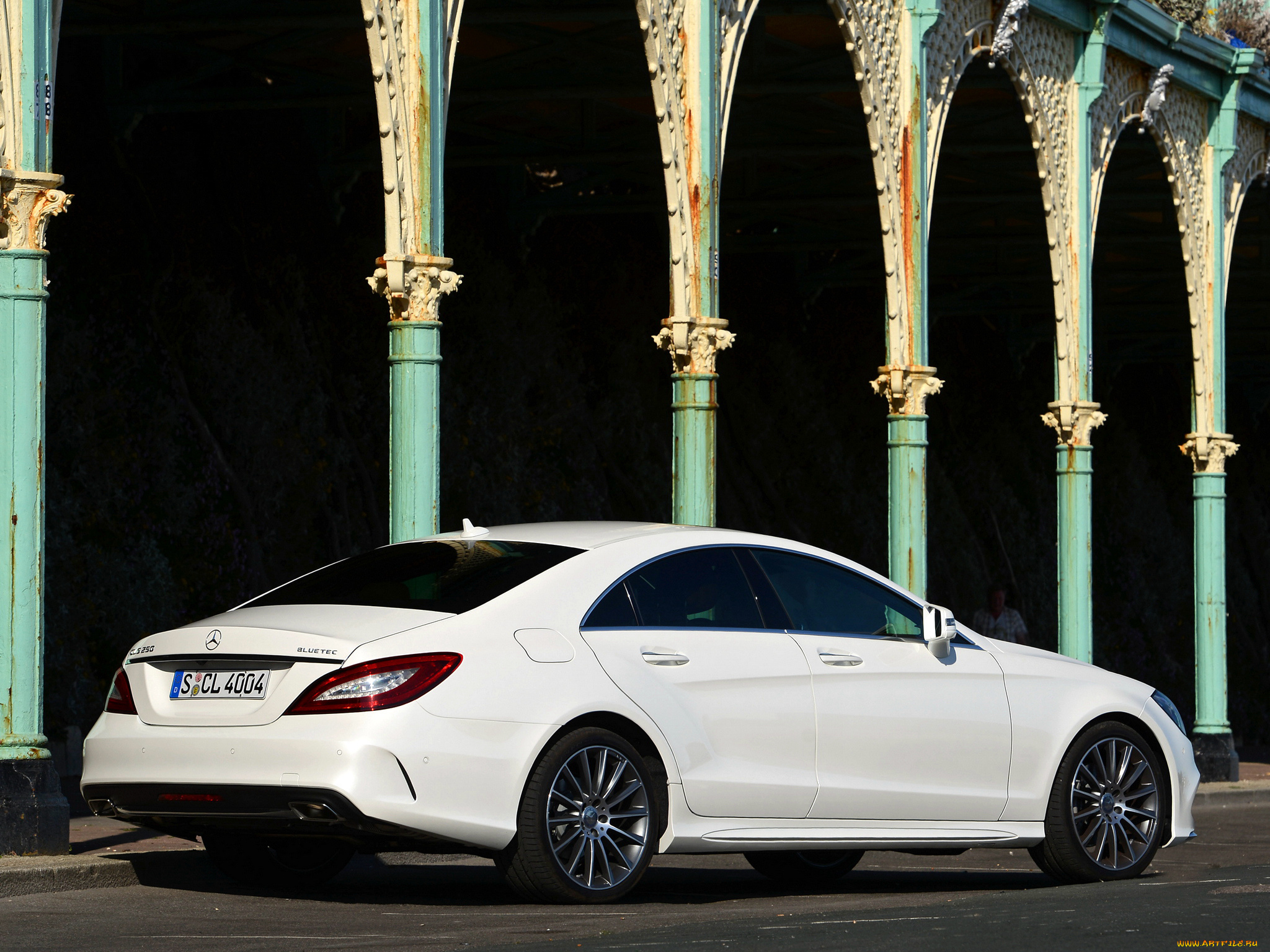 автомобили, mercedes-benz, amg, cls, 250, bluetec, светлый, c218, 2014г, sports, package