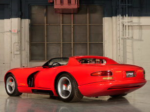 Картинка автомобили dodge красный viper rt-10 concept