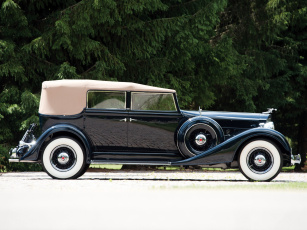 обоя автомобили, packard, dietrich, sedan, 1934г, convertible, eight