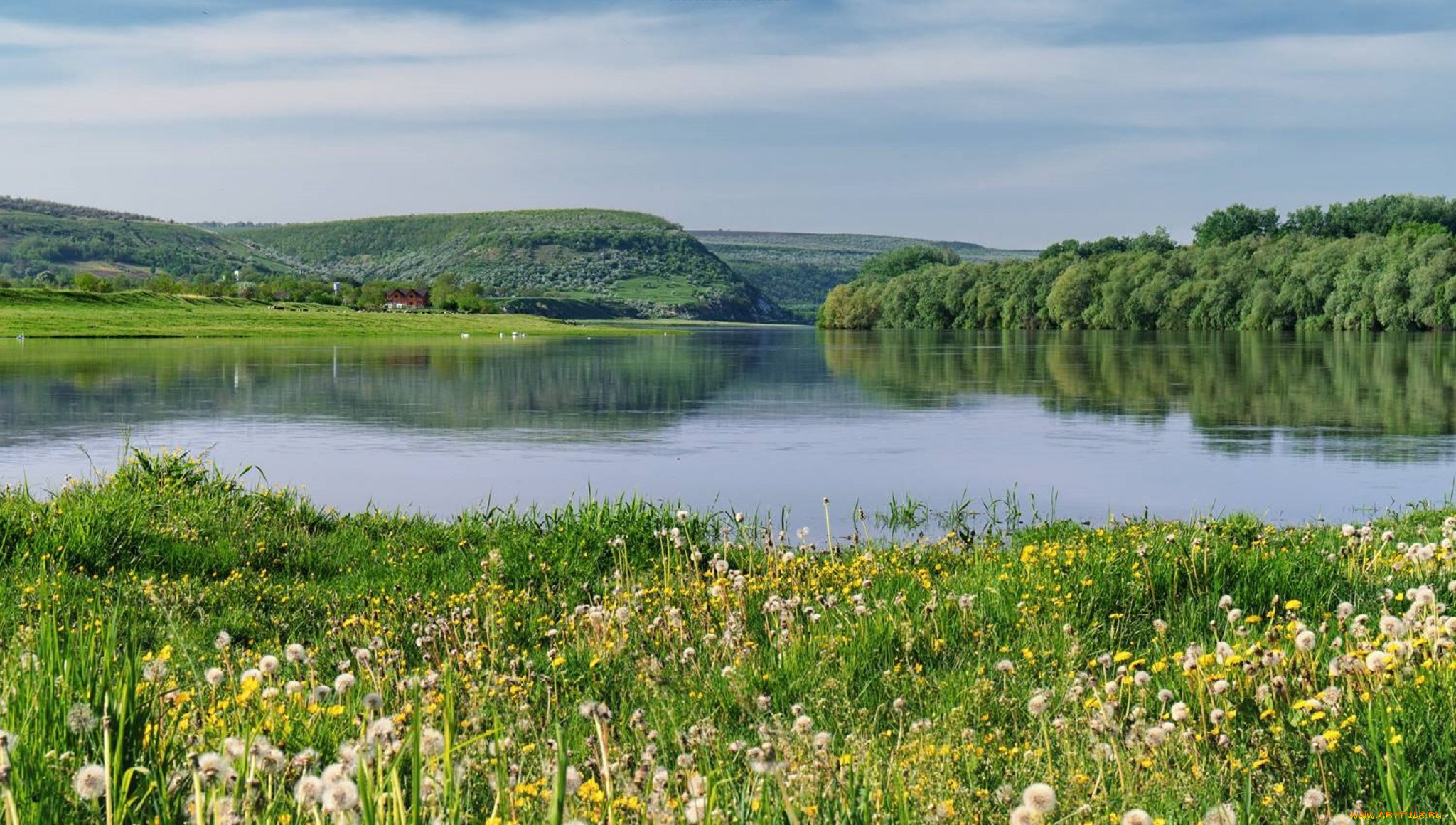 природа, реки, озера, пейзаж