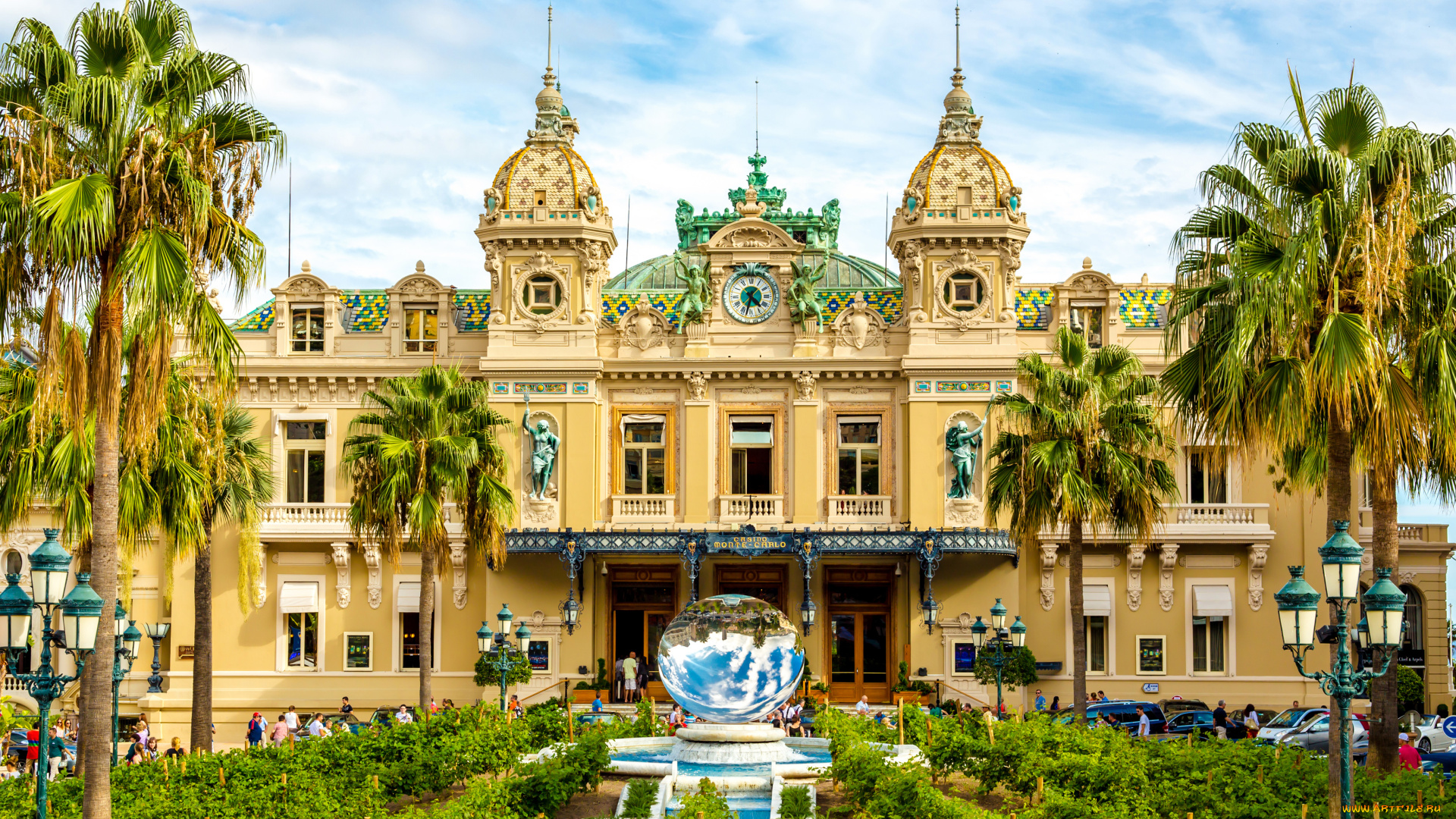 monte, carlo, casino, , monaco, города, монте-карло, , монако, казино, монте-карло, monaco, monte, carlo, casino, здание, пальмы