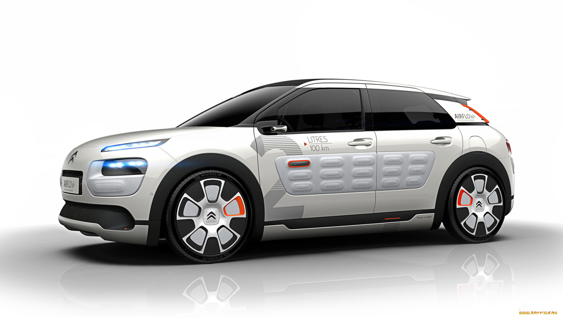 citroen, c4, cactus, airflow, 2l, concept, 2014, автомобили, citroen, ds, cactus, c4, 2014, concept, 2l, airflow