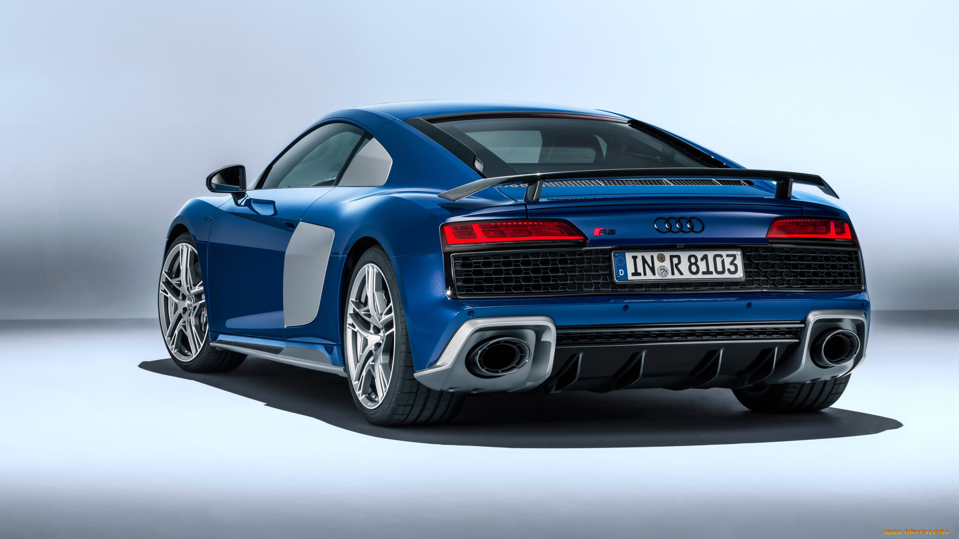 audi, r8, spyder, v10, автомобили, audi, синий