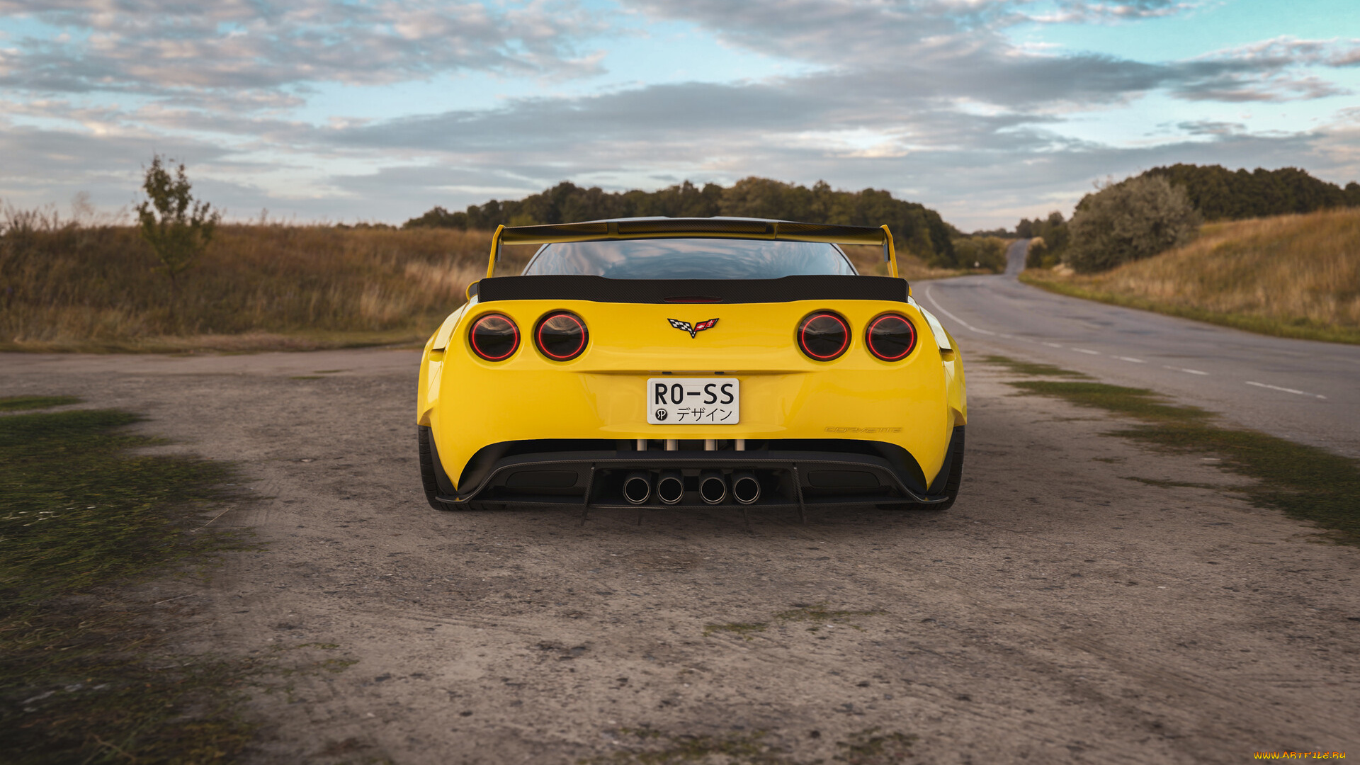 chervolet, corvette, c6, автомобили, 3д, chevrolet, corvette, c6, widebody, tuning, car, тюнинг, авто