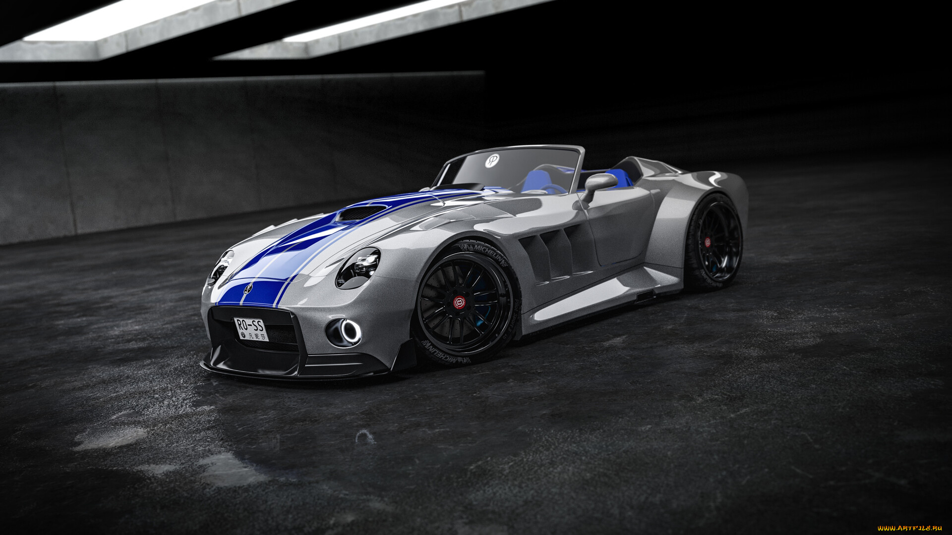 shelby, cobra, автомобили, 3д, shelby, cobra, ac, new, generation, tuning, car, тюнинг, авто