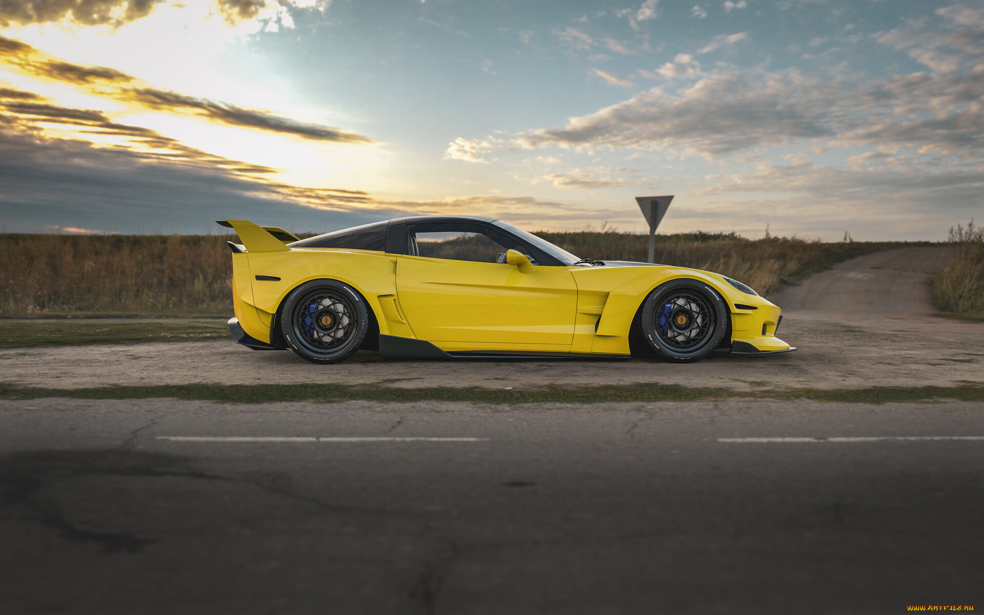 chervolet, corvette, c6, автомобили, 3д, chevrolet, corvette, c6, widebody, tuning, car, тюнинг, авто