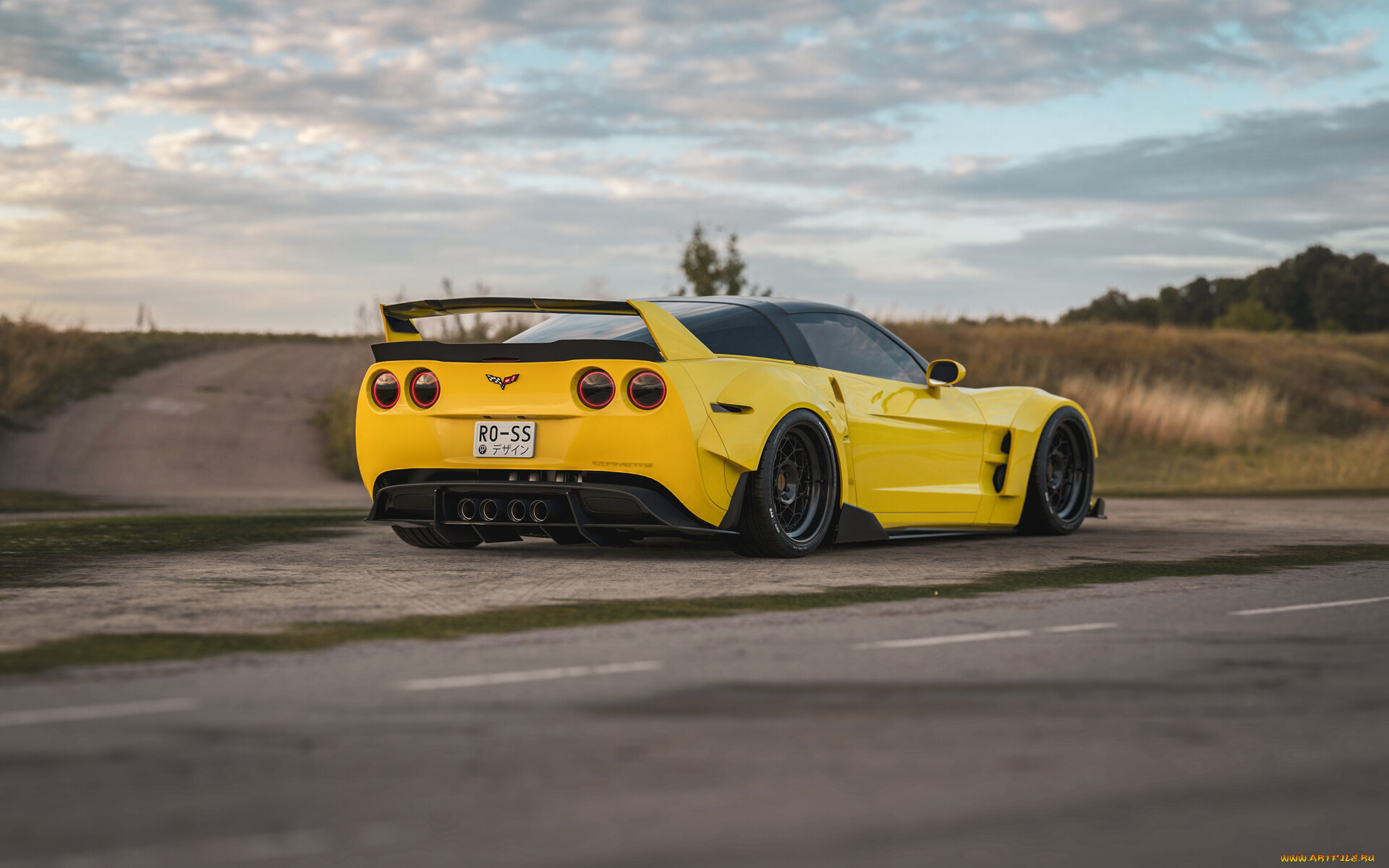 chervolet, corvette, c6, автомобили, 3д, chevrolet, corvette, c6, widebody, tuning, car, тюнинг, авто