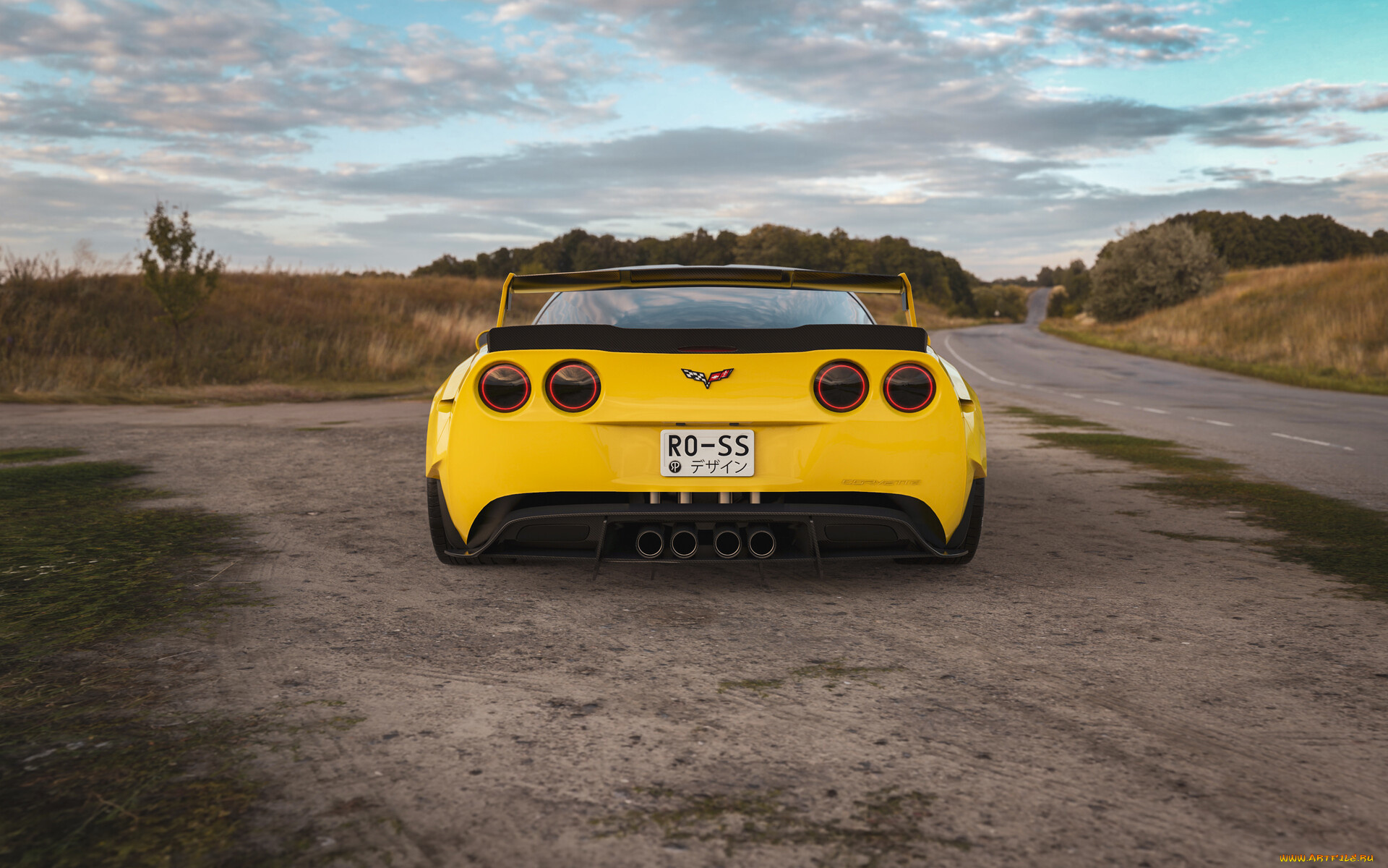 chervolet, corvette, c6, автомобили, 3д, chevrolet, corvette, c6, widebody, tuning, car, тюнинг, авто