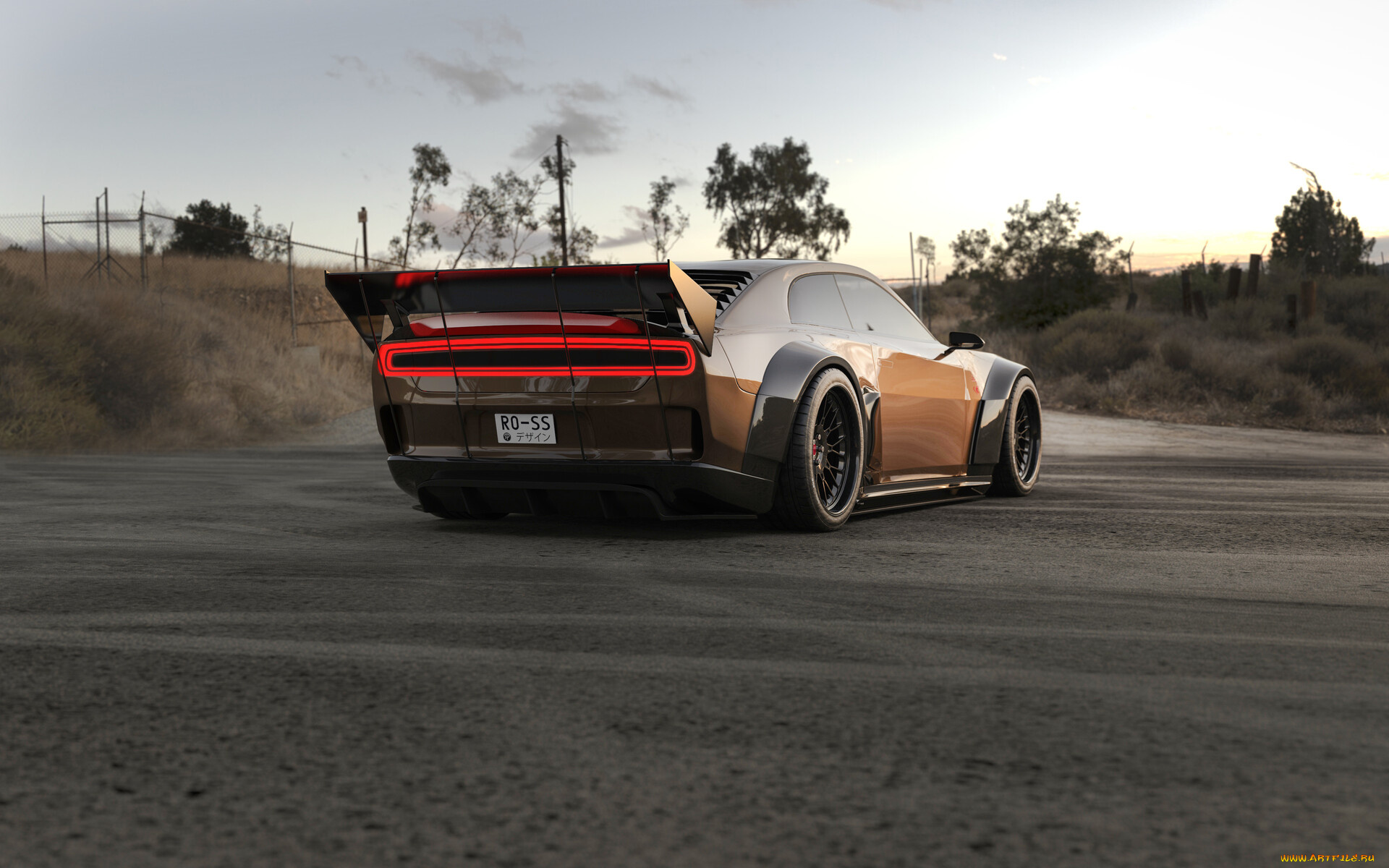 dodge, charger, daytona, автомобили, 3д, dodge, charger, daytona, benshee, v8, widebody, tuning, car, тюнинг, авто