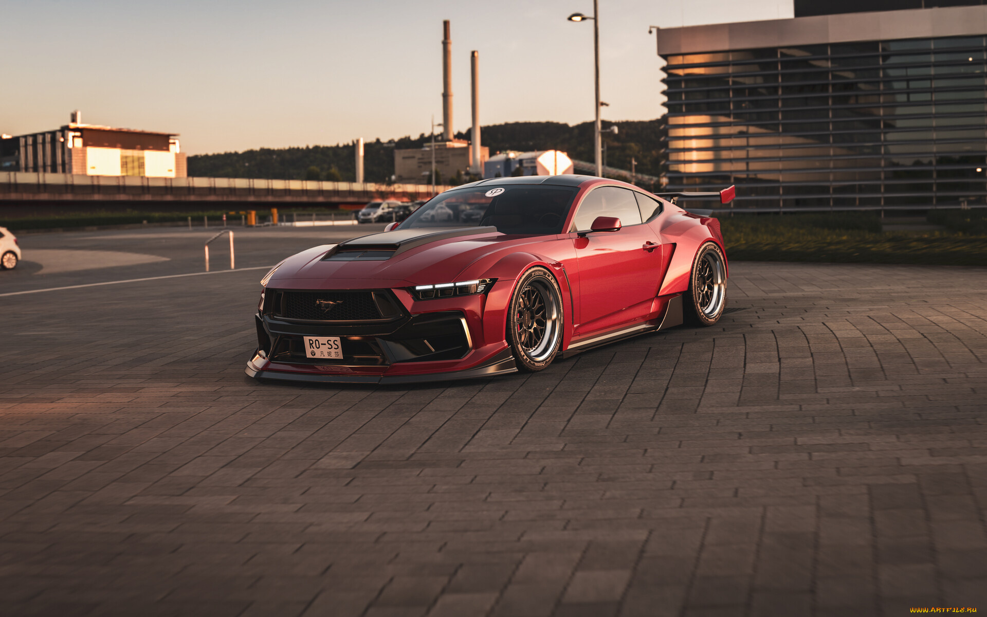 ford, mustang, gt, s650, 2024, автомобили, 3д, ford, mustang, gt, s650, 2024, widebody, tuning, car, тюнинг, авто