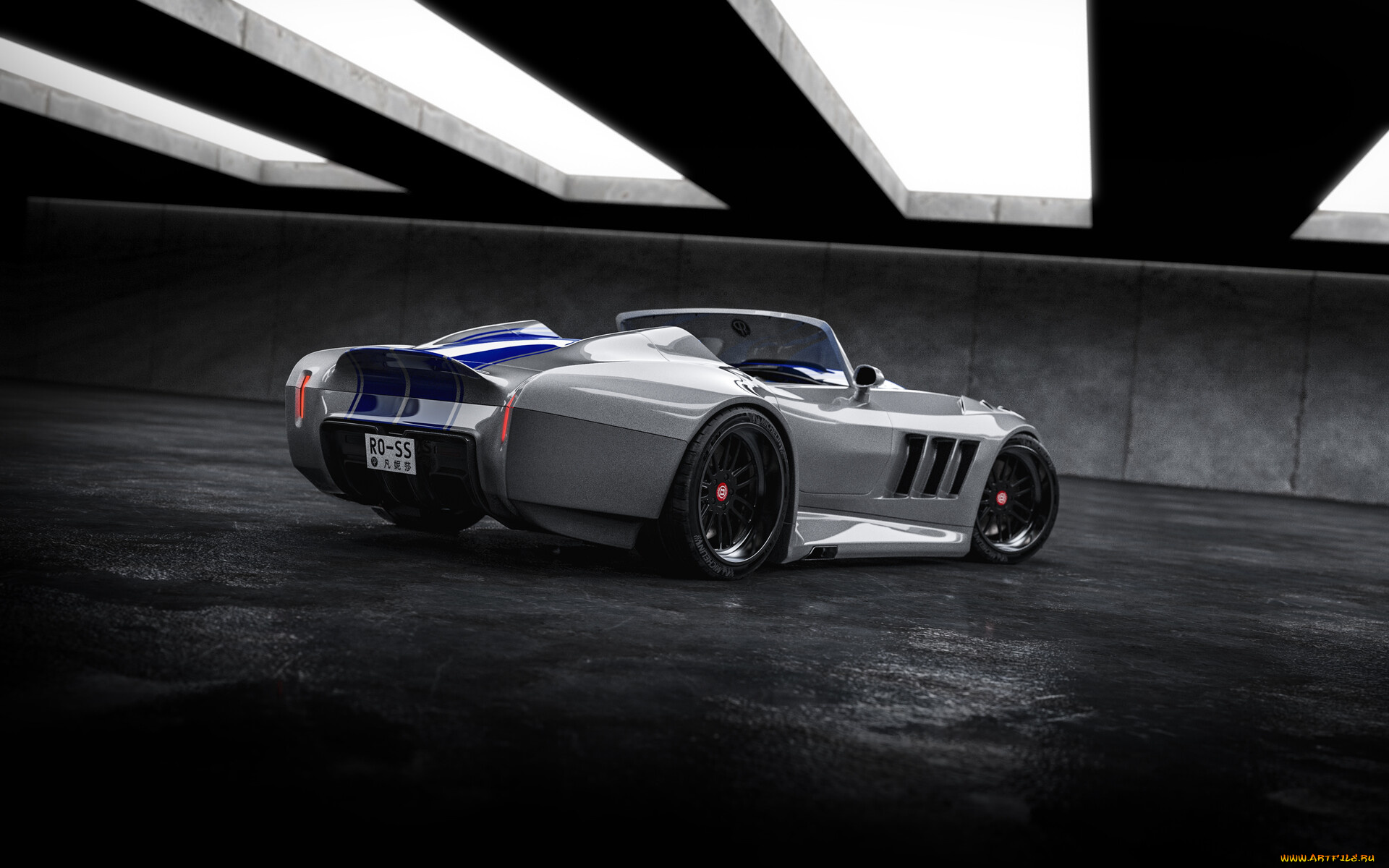 shelby, cobra, автомобили, 3д, shelby, cobra, ac, new, generation, tuning, car, тюнинг, авто