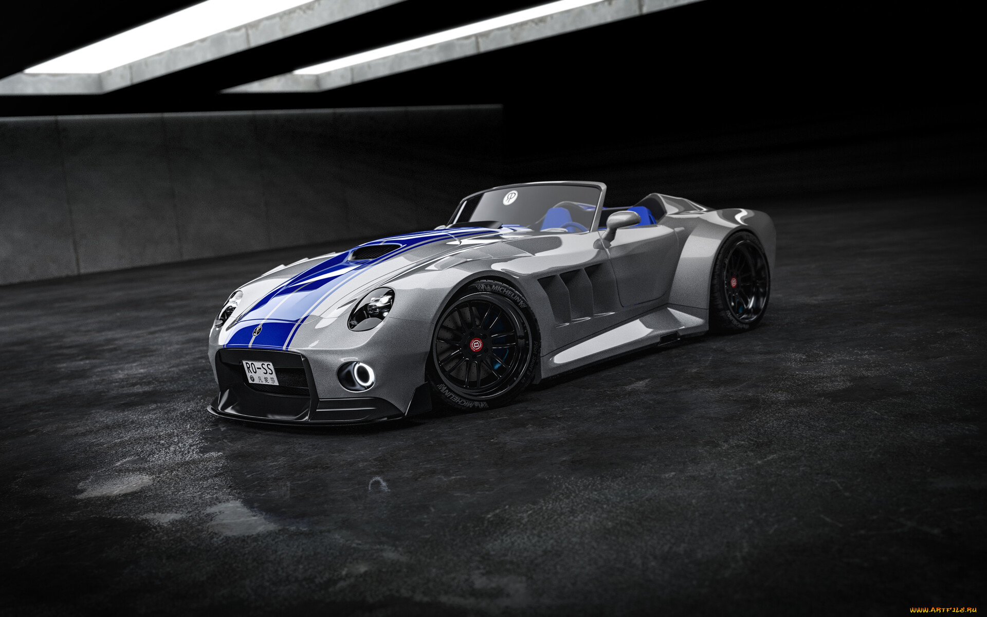 shelby, cobra, автомобили, 3д, shelby, cobra, ac, new, generation, tuning, car, тюнинг, авто