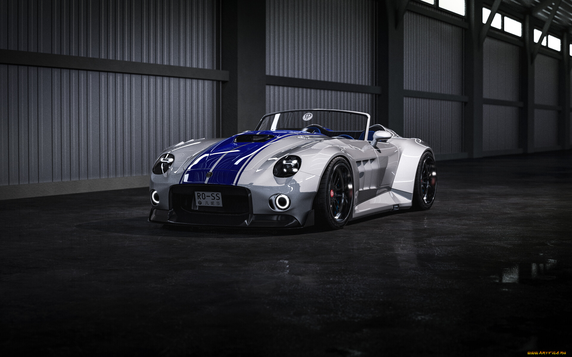 shelby, cobra, автомобили, 3д, shelby, cobra, ac, new, generation, tuning, car, тюнинг, авто