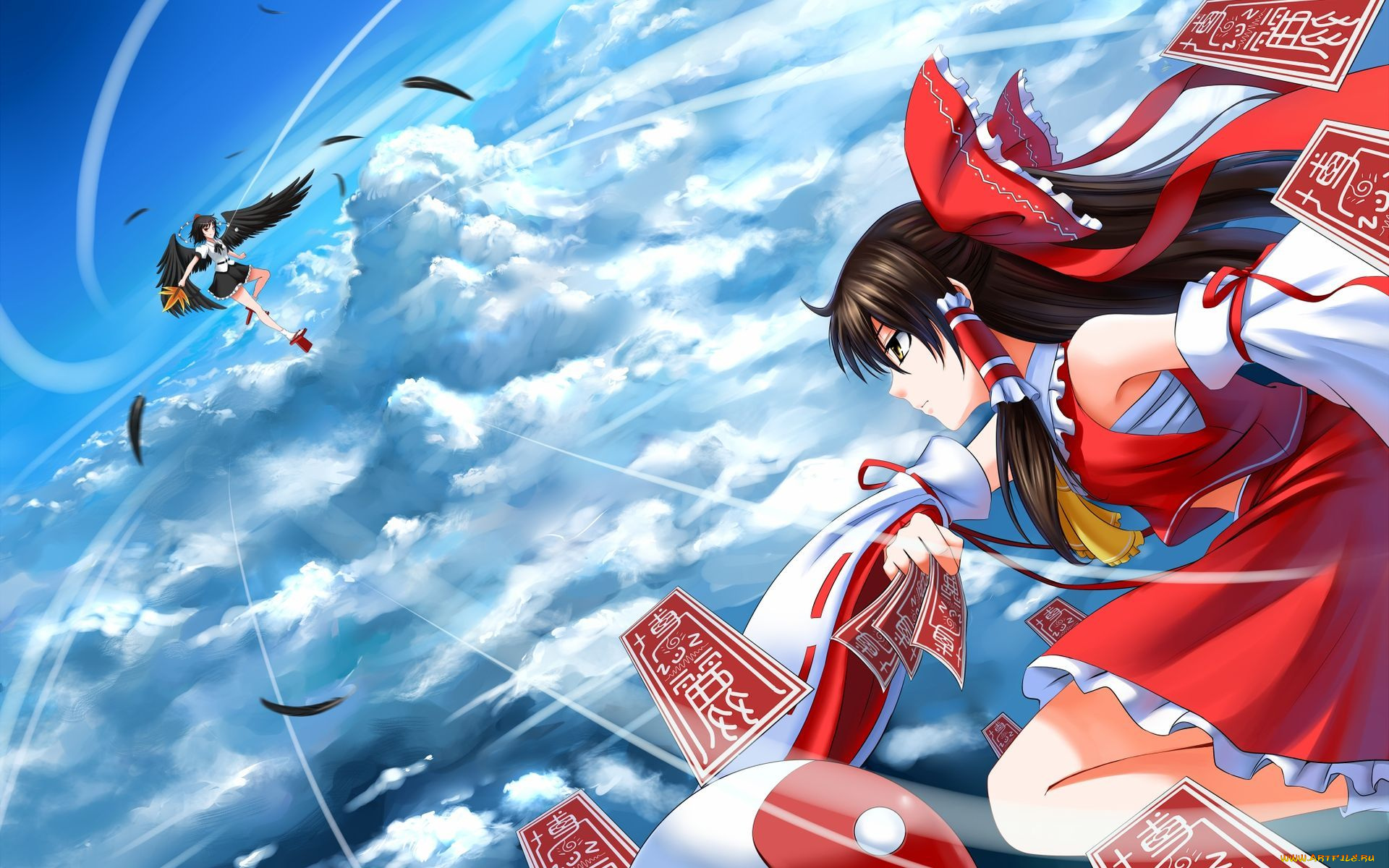 аниме, touhou