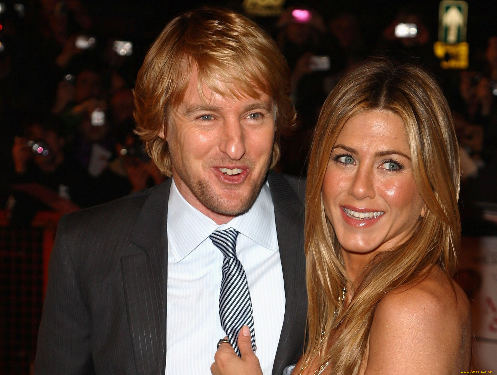 owen, wilson, and, jennifer, aniston, разное, знаменитости