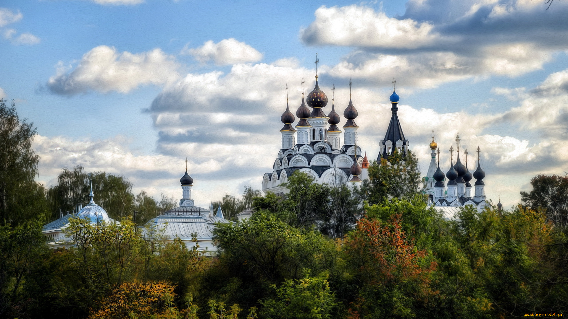 города, православные, церкви, монастыри, благовещенский, и, троицкий