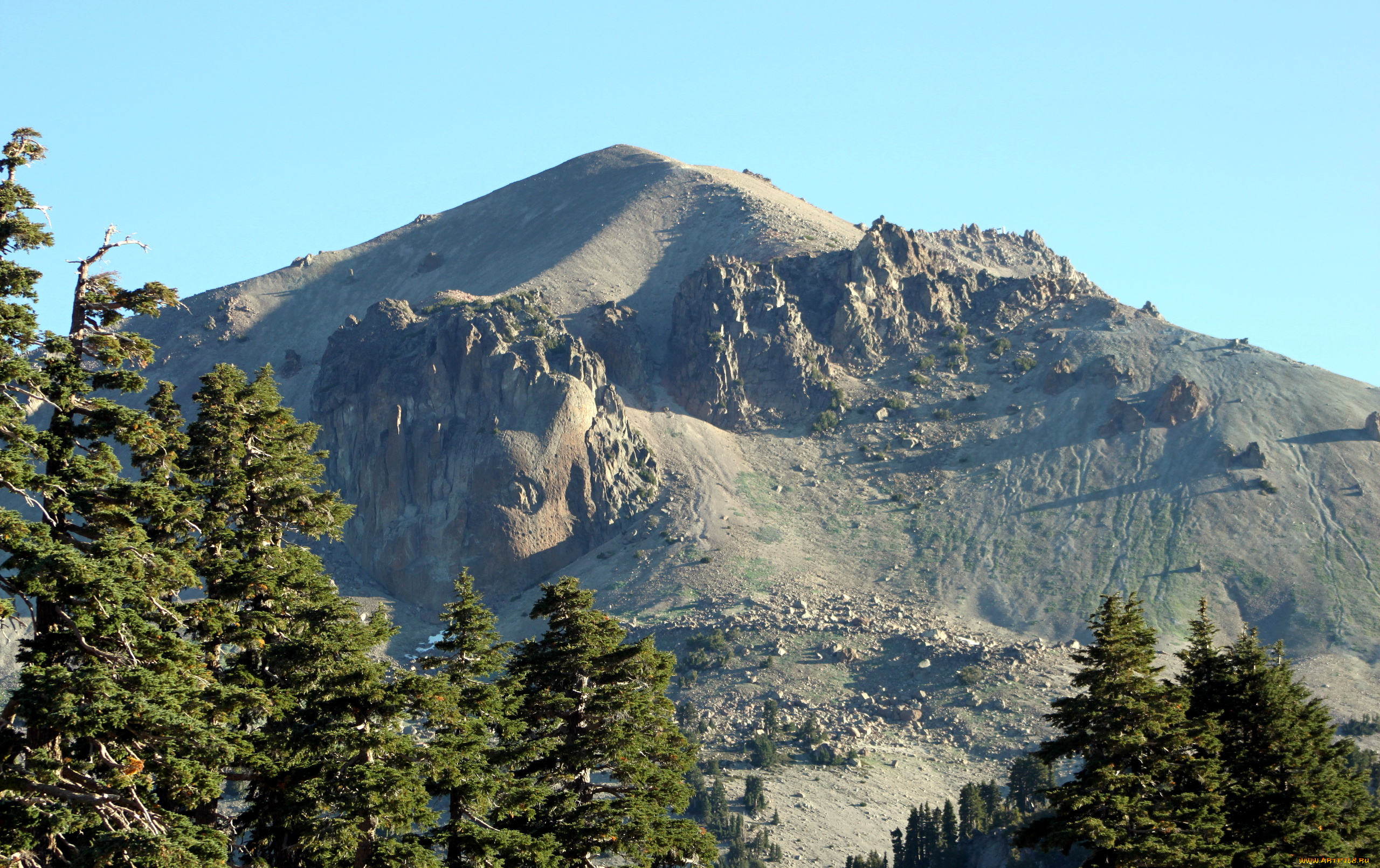 lassen, volcanic, national, park, california, природа, горы