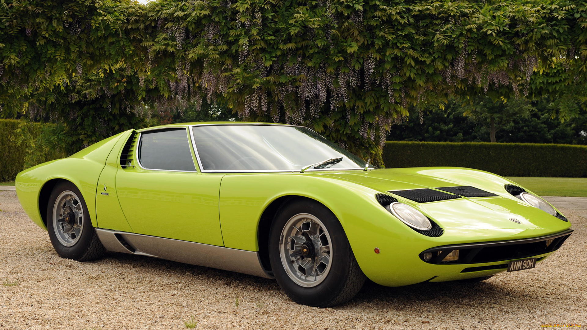 автомобили, lamborghini, p400, s, miura, зеленый, uk-spec