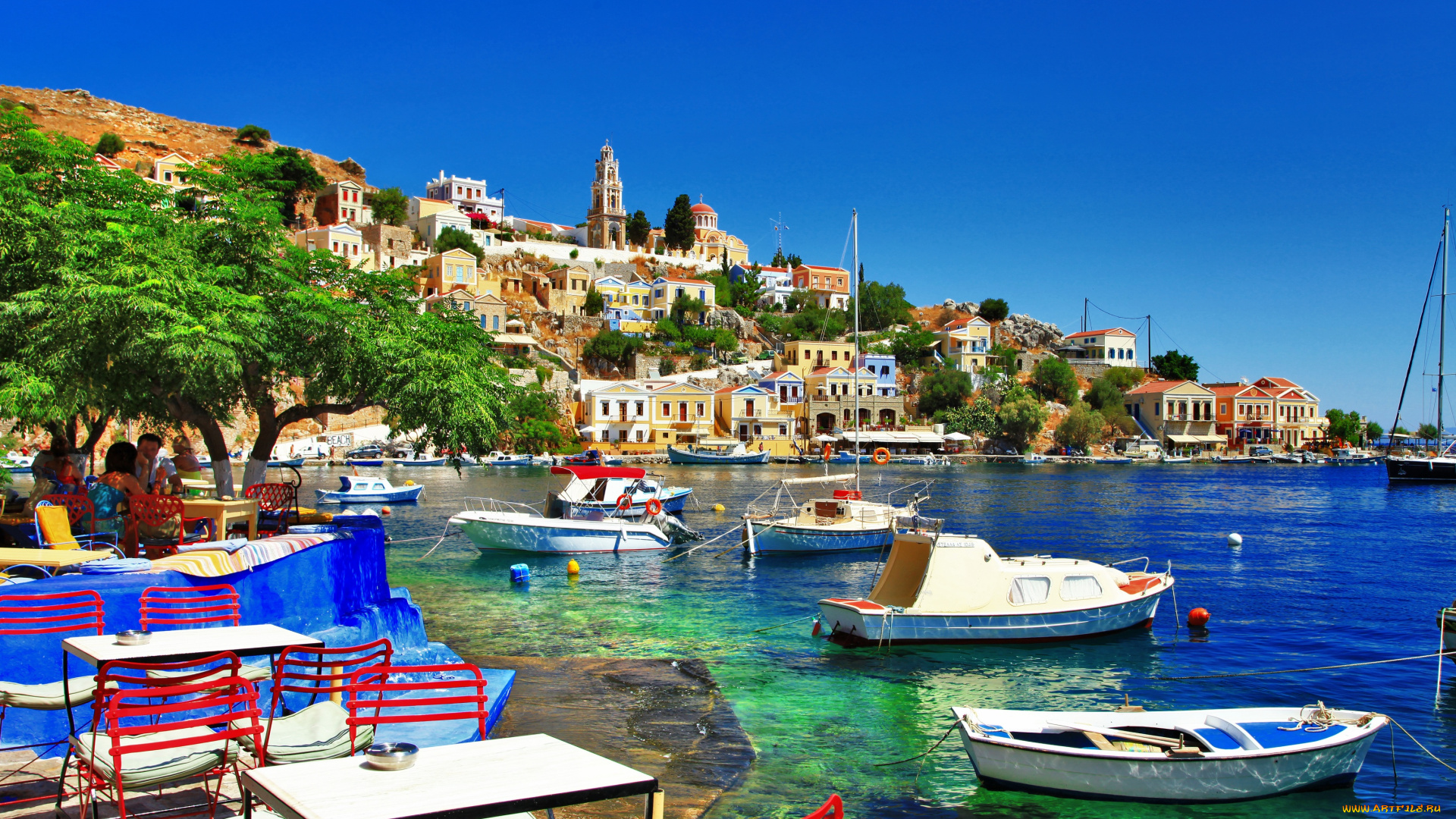 корабли, лодки, , шлюпки, greece, symi, island, sea, holiday, shore, греция, остров, побережье, город