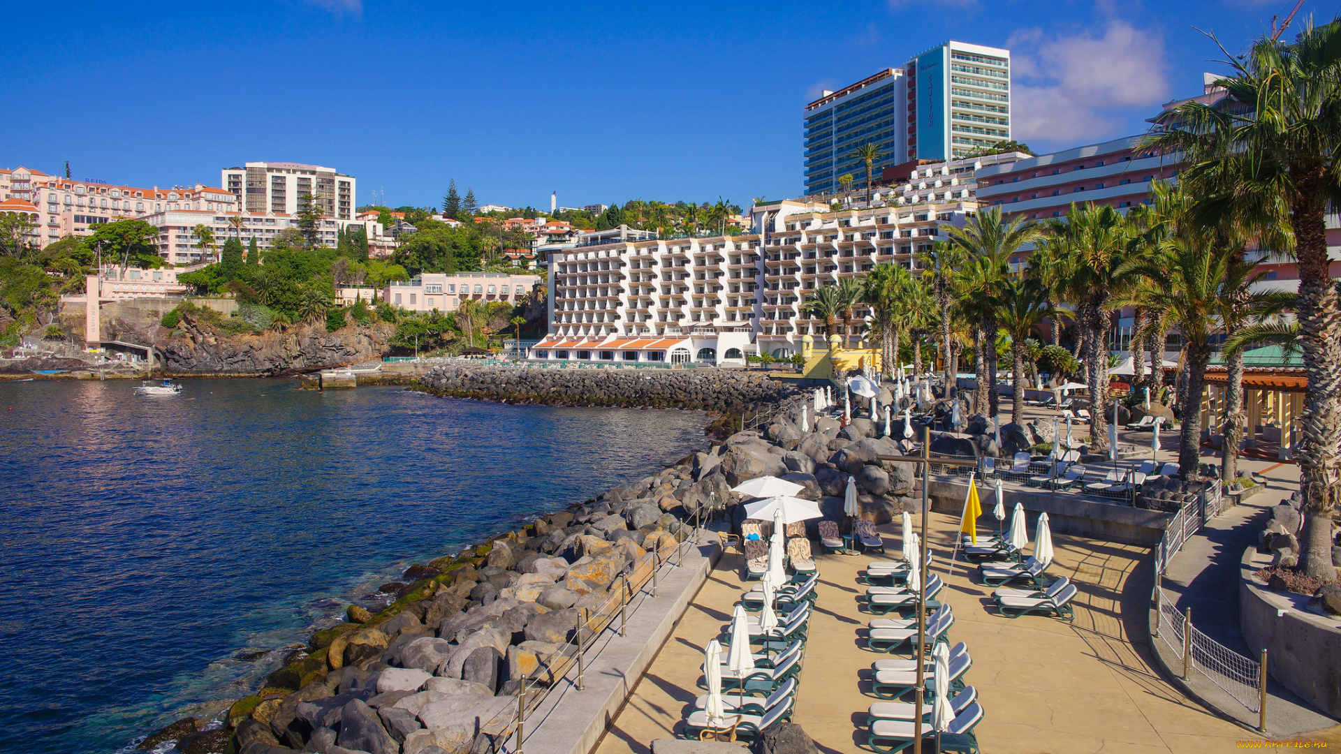 madeira, island, города, -, панорамы, курорт