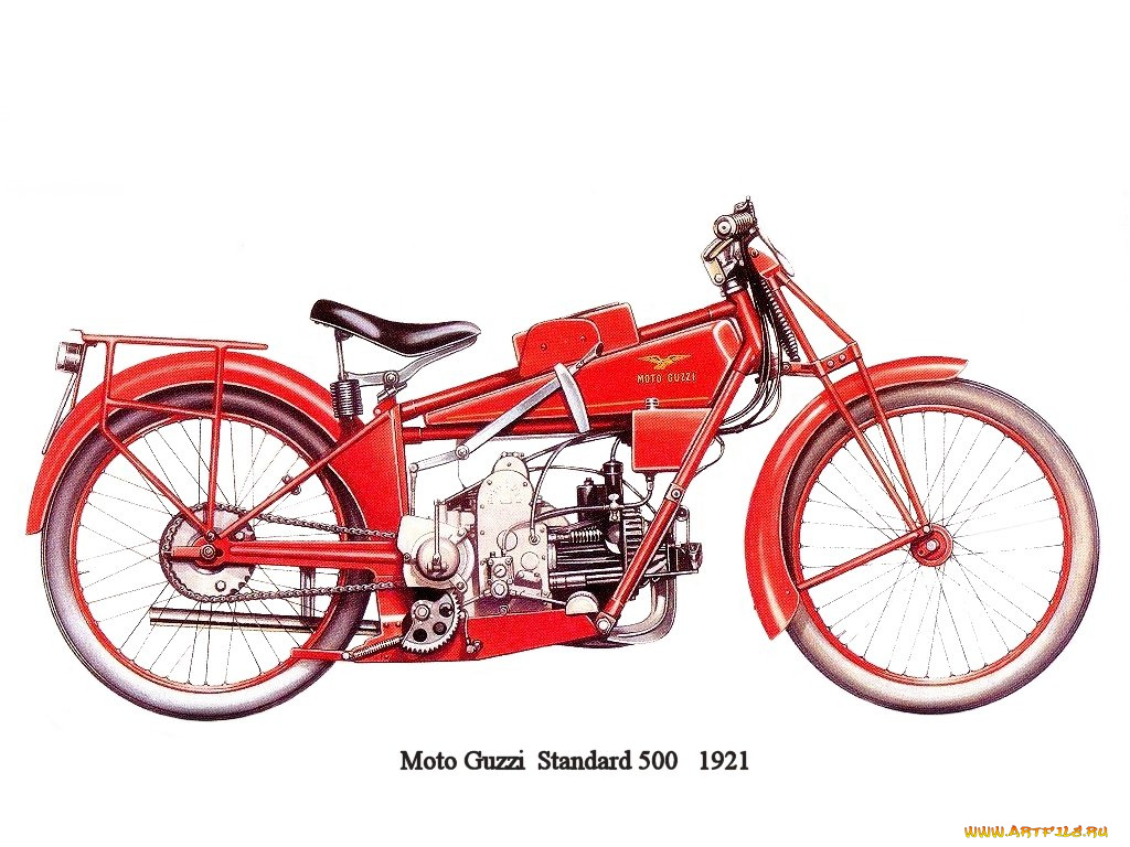 moto, guzzi, standard, 500, мотоциклы
