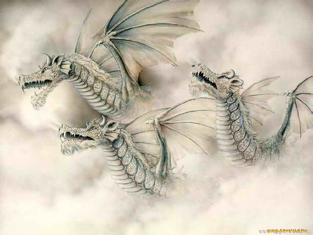 фэнтези, драконы