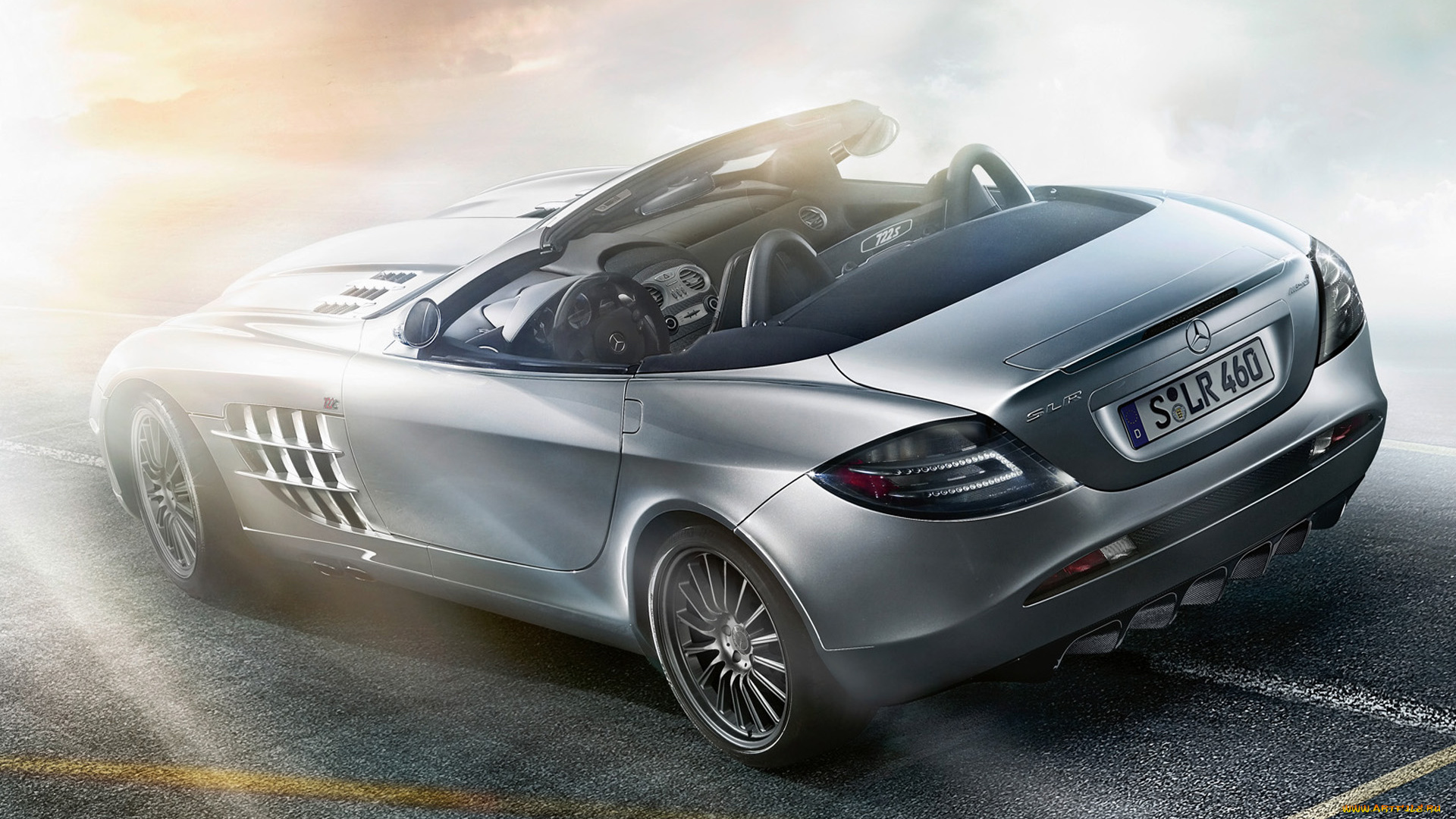 2009, mercedes, benz, slr, mclaren, roadster, 722, автомобили