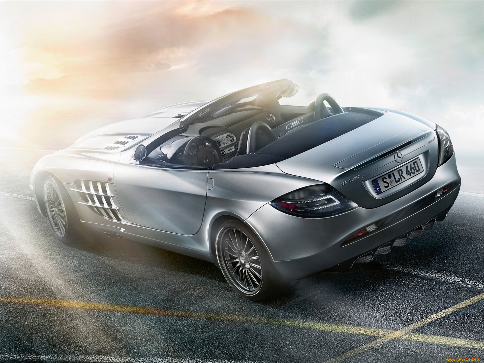 2009, mercedes, benz, slr, mclaren, roadster, 722, автомобили