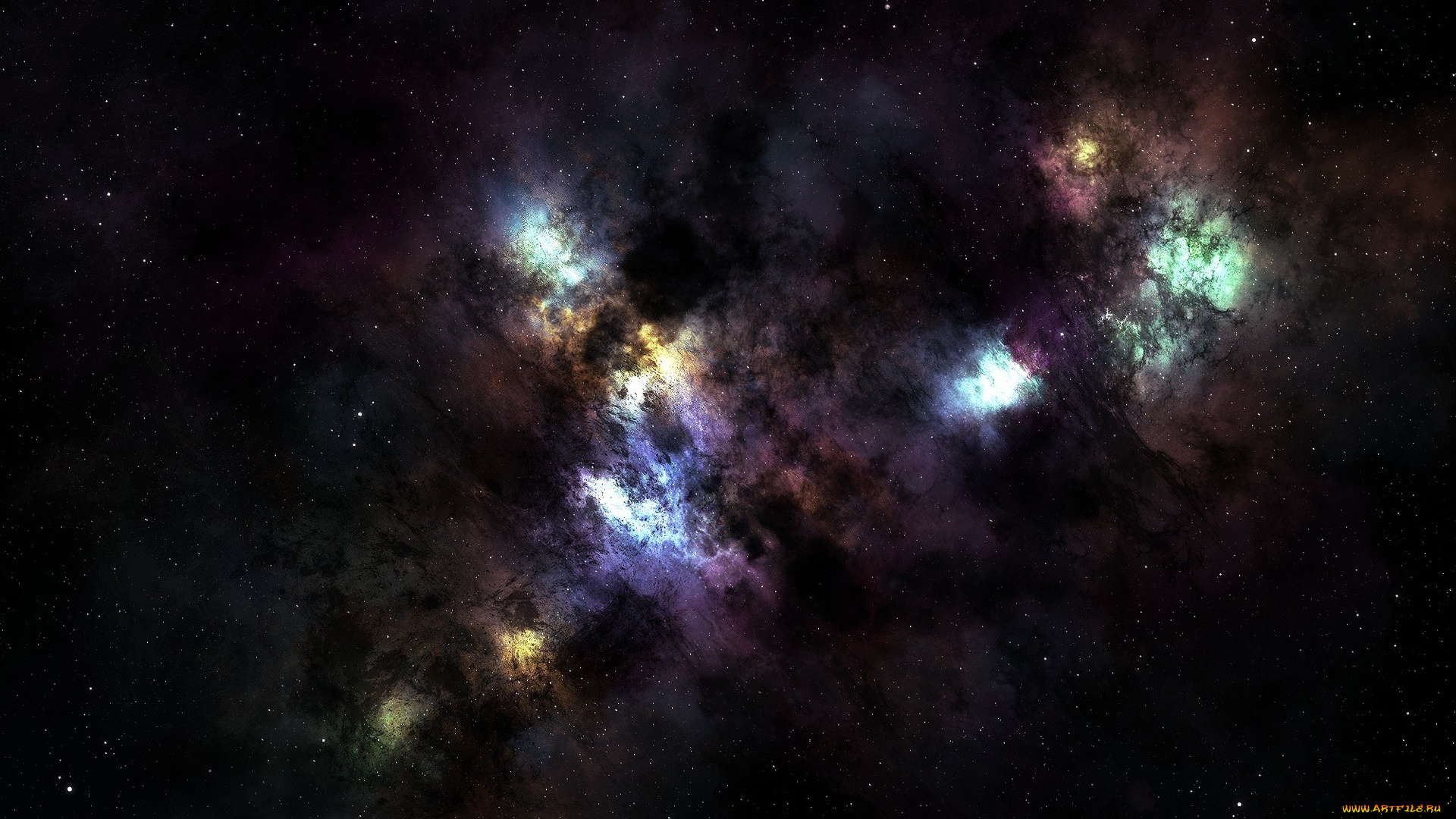 космос, галактики, туманности, звезды, бесконечность, созвездие, nebula, пространство, туманность