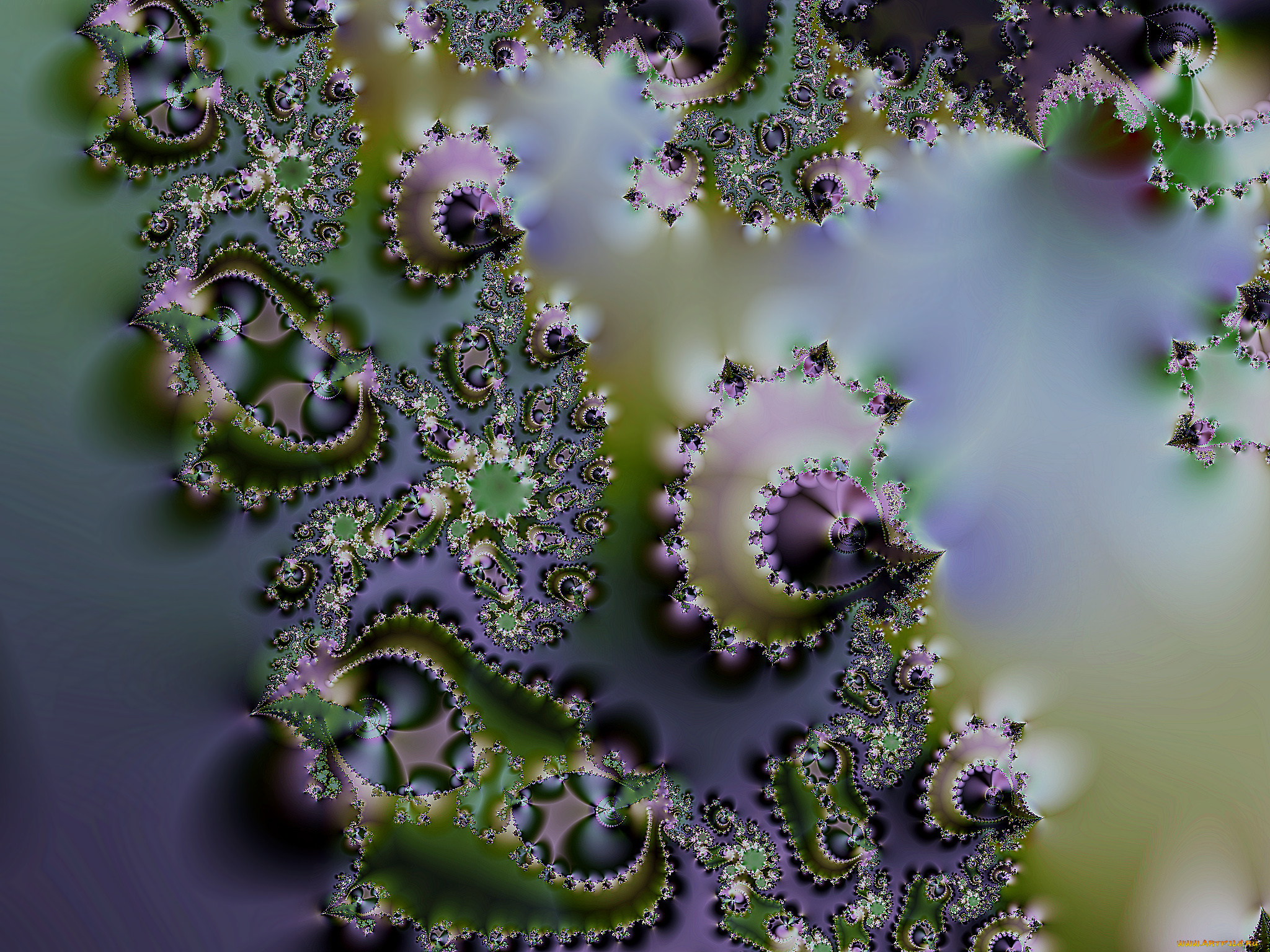 3д, графика, fractal, фракталы, узор, тёмный, фрактал