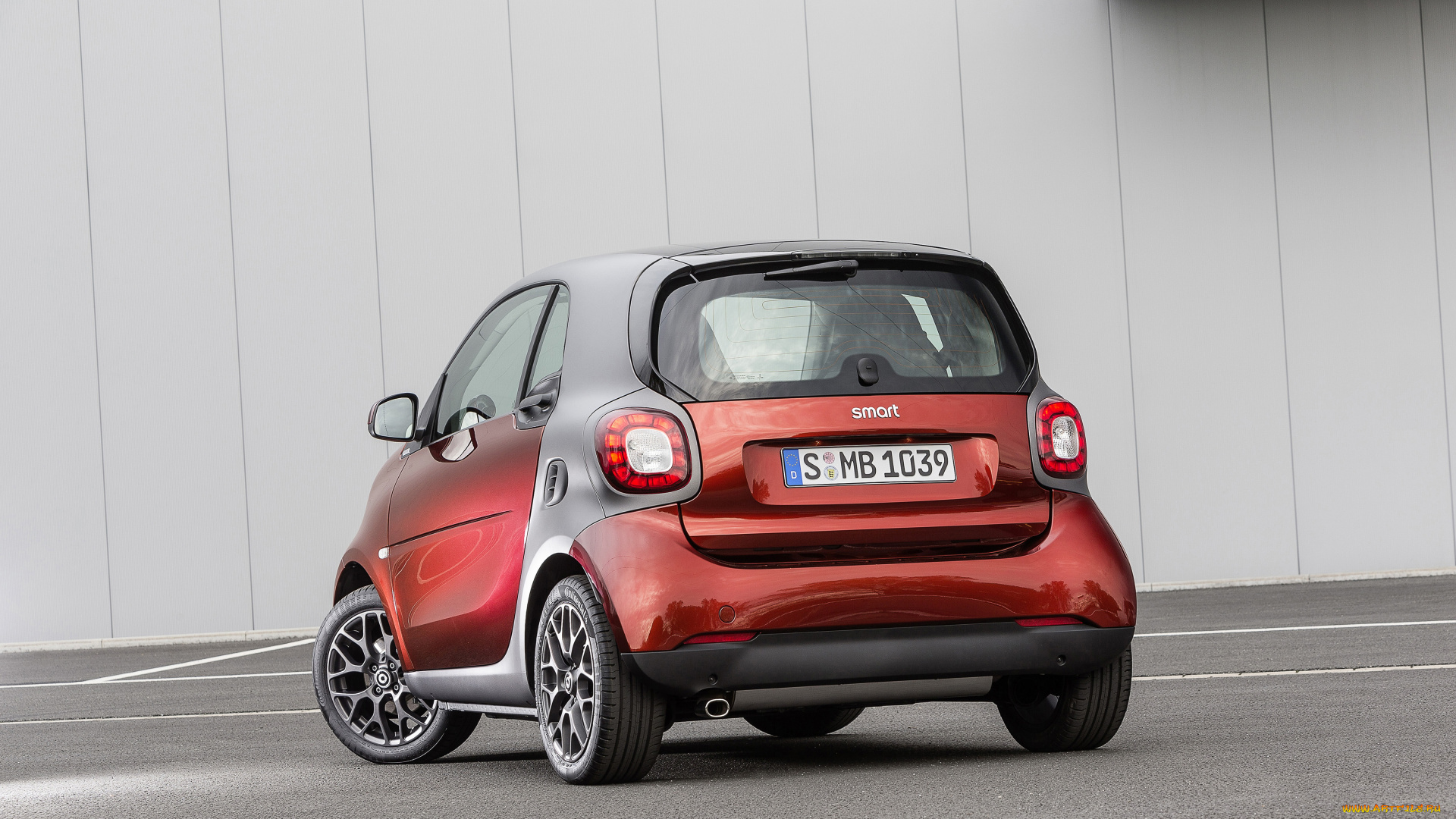 автомобили, smart, красный, brabus, tailor, made, coupе, c453, 2014г, fortwo