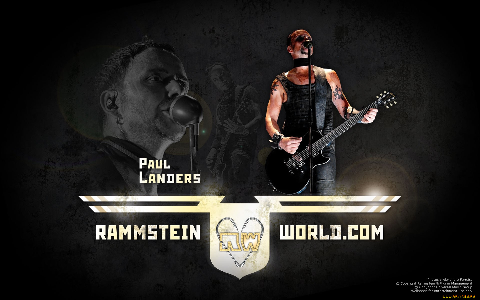 paul, landers, музыка, rammstein, гитарист