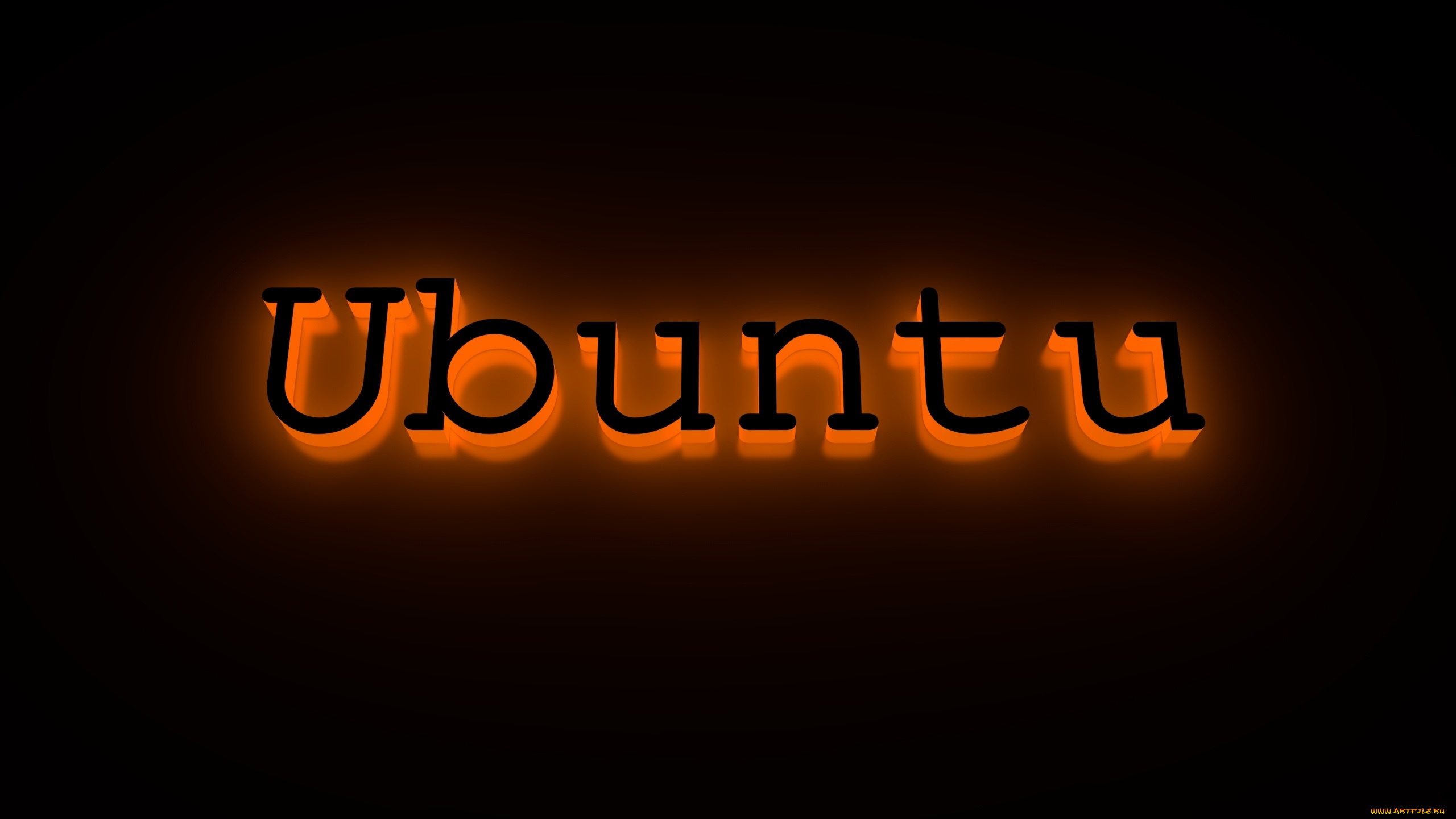 компьютеры, ubuntu, linux, логотип, фон