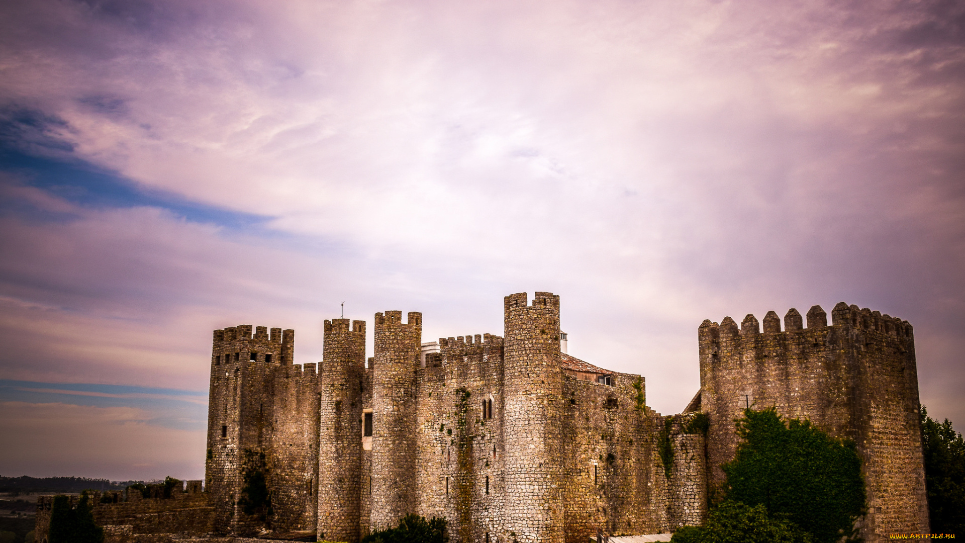 211, bidos, castle, -, portugal, города, -, дворцы, , замки, , крепости, цитадель