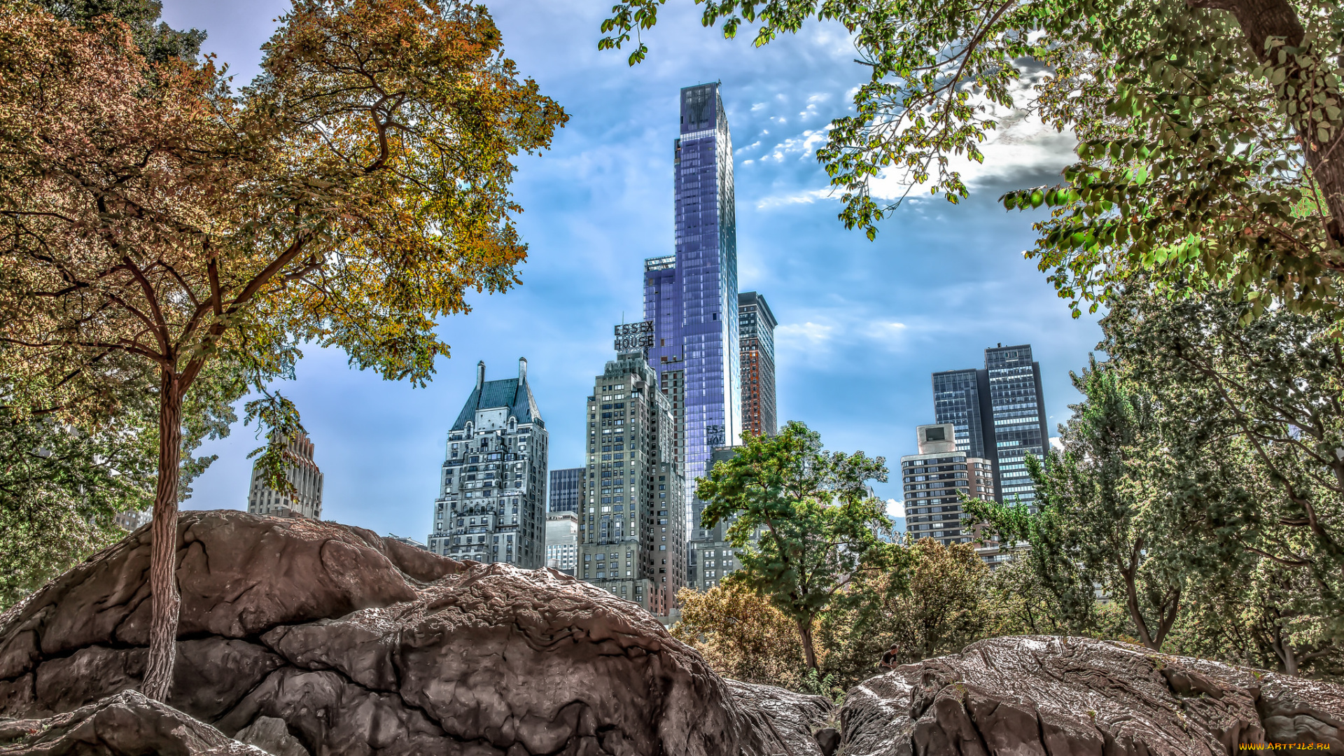 new, york, central, park, города, нью-йорк, , сша, парк